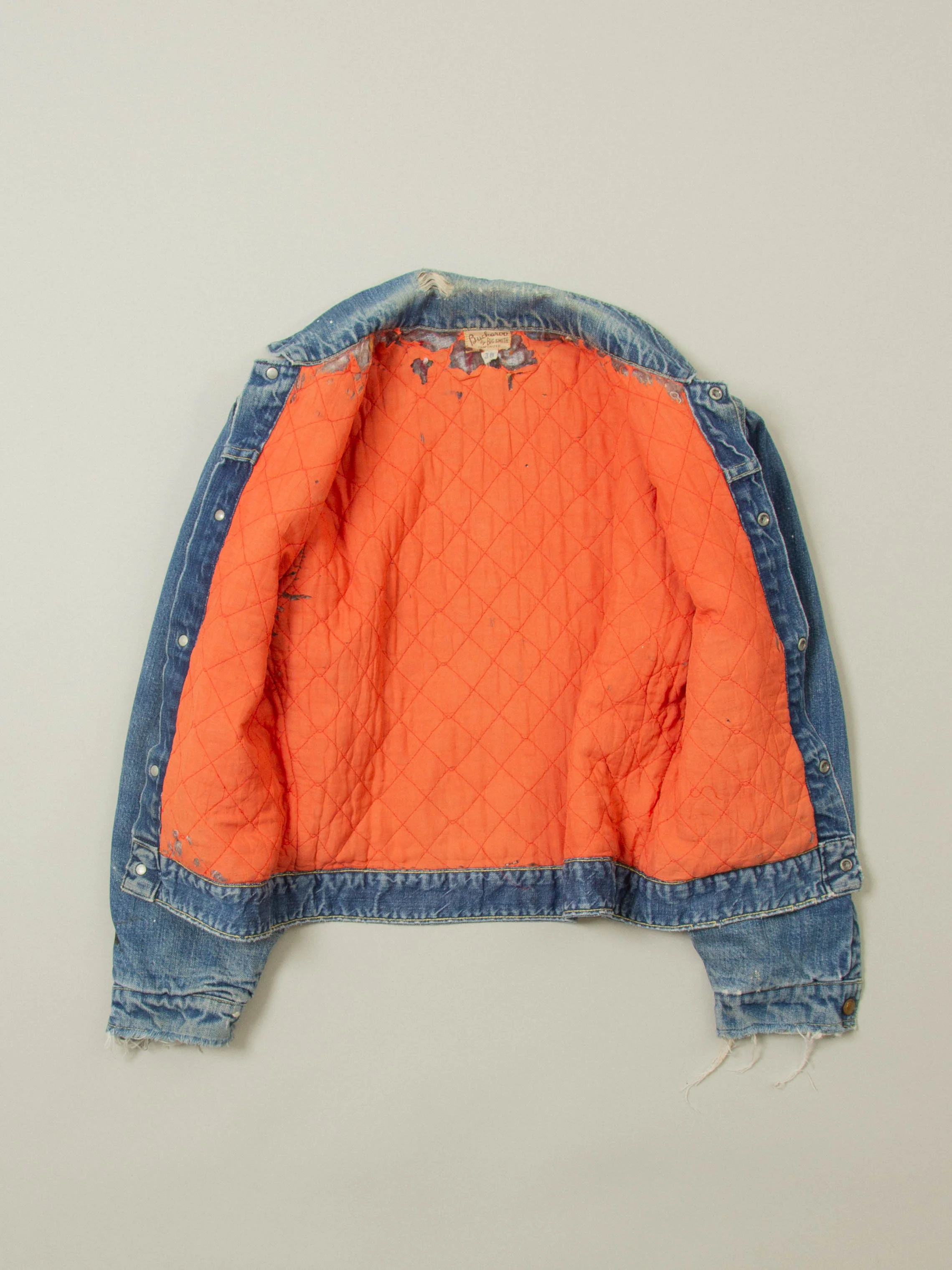 Vtg 1950s 'Buckaroo' Big Smith Type 2 Denim Jacket (XS) - Image 3
