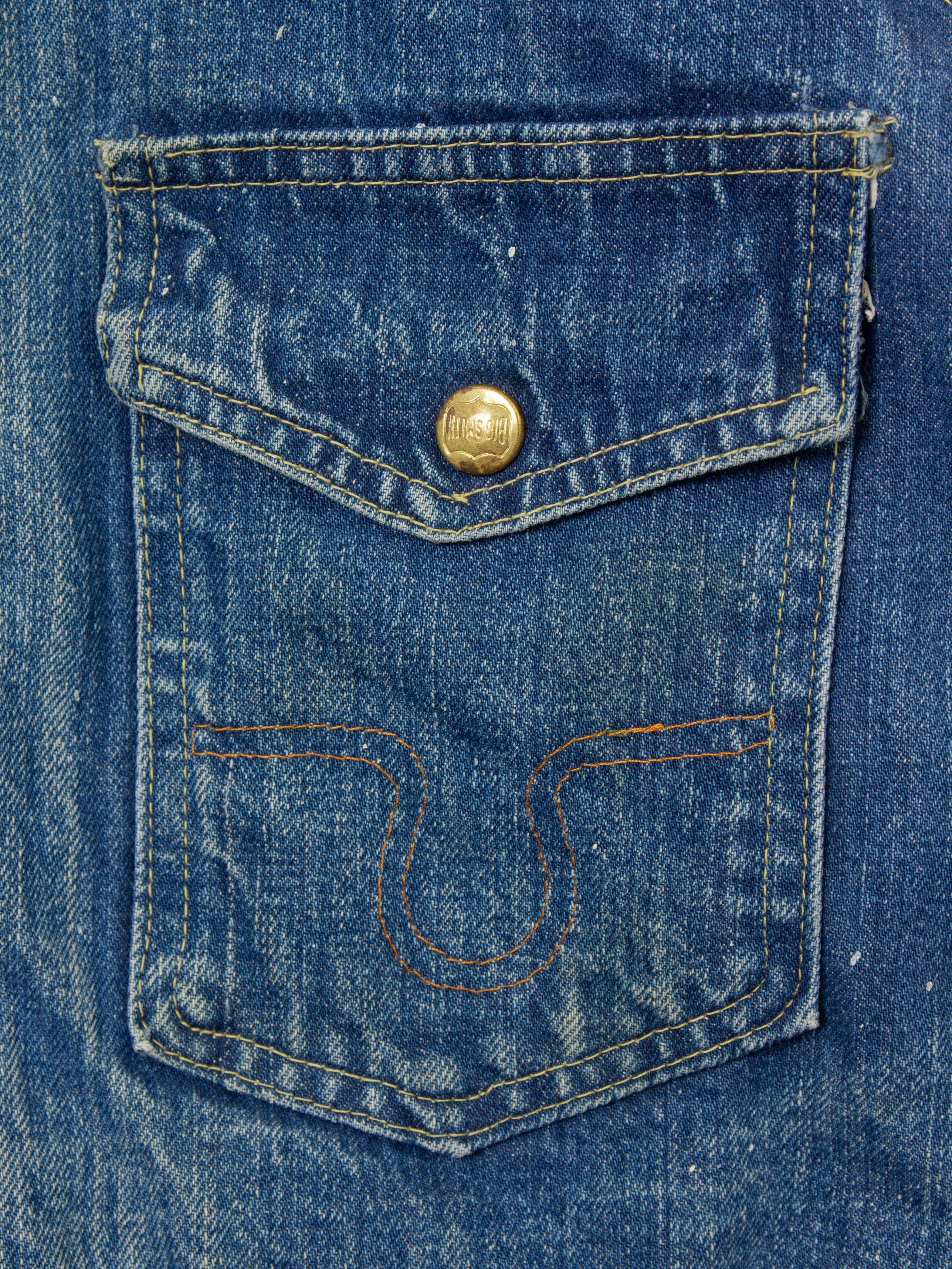 Vtg 1950s 'Buckaroo' Big Smith Type 2 Denim Jacket (XS) - Image 7