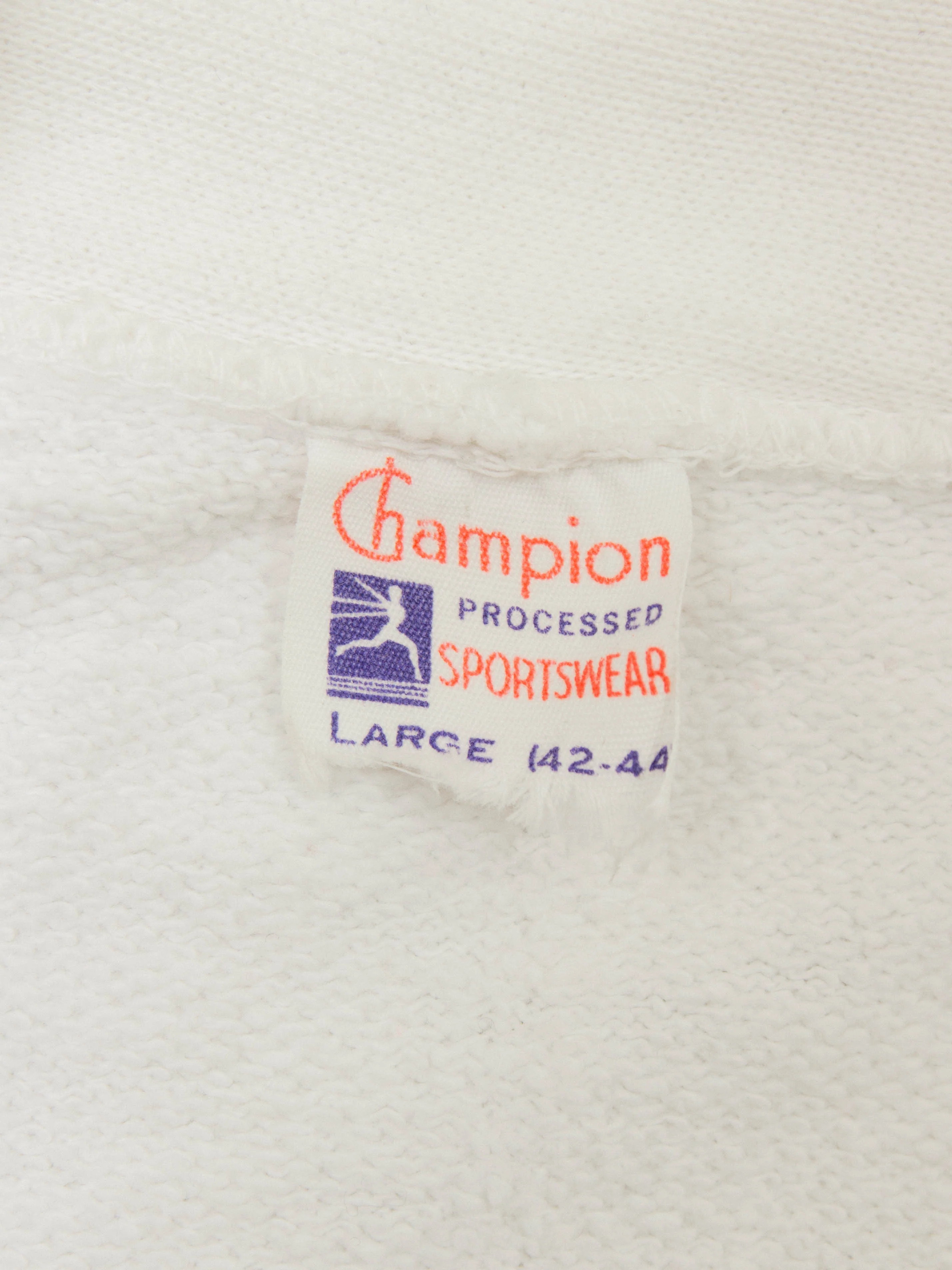 Vtg 1950s Champion 'Running Man' University Quarter Zip (XS) - Image 2