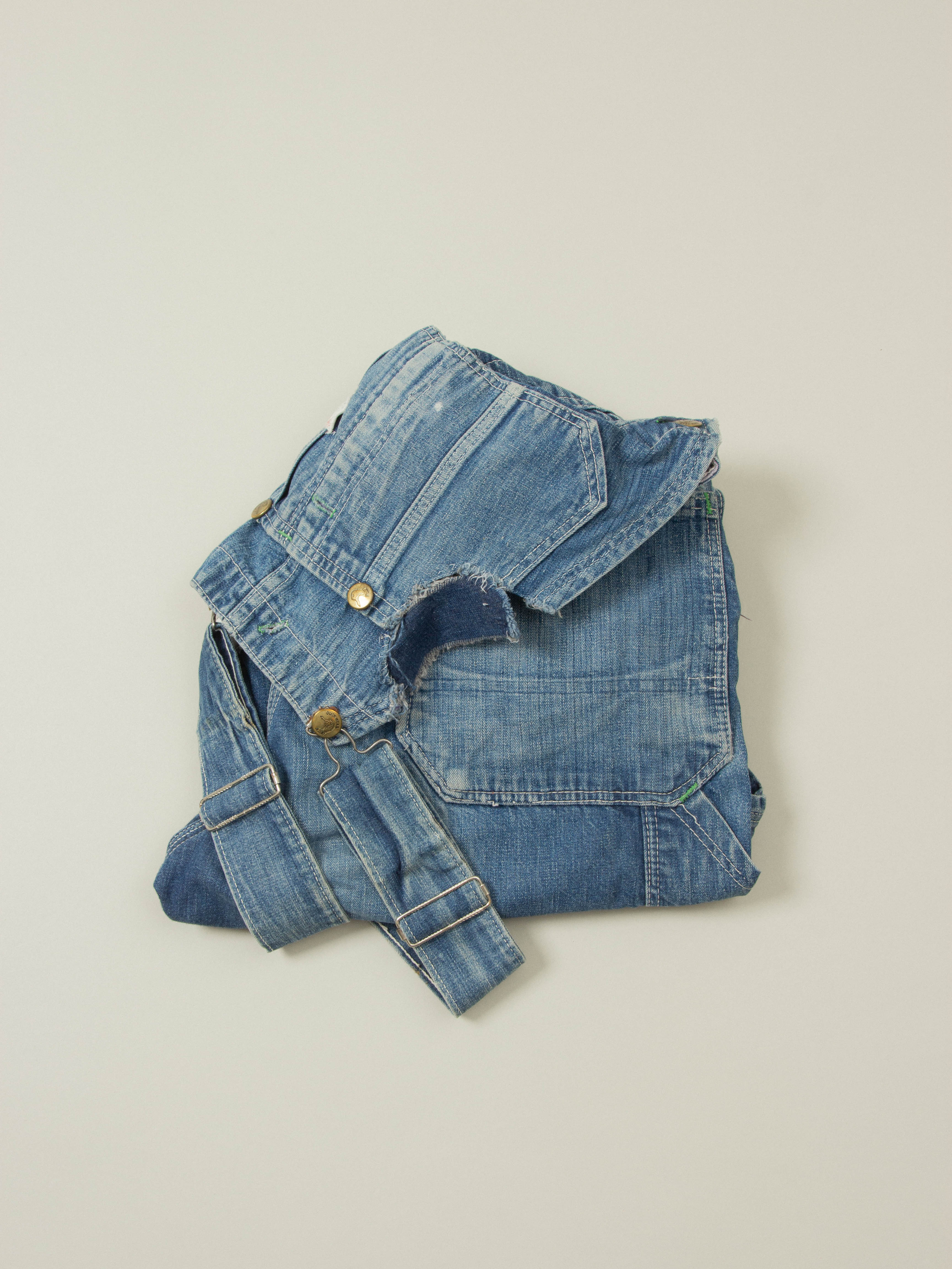Vtg 1950s Duck Head Denim Overalls (S) - Image 10