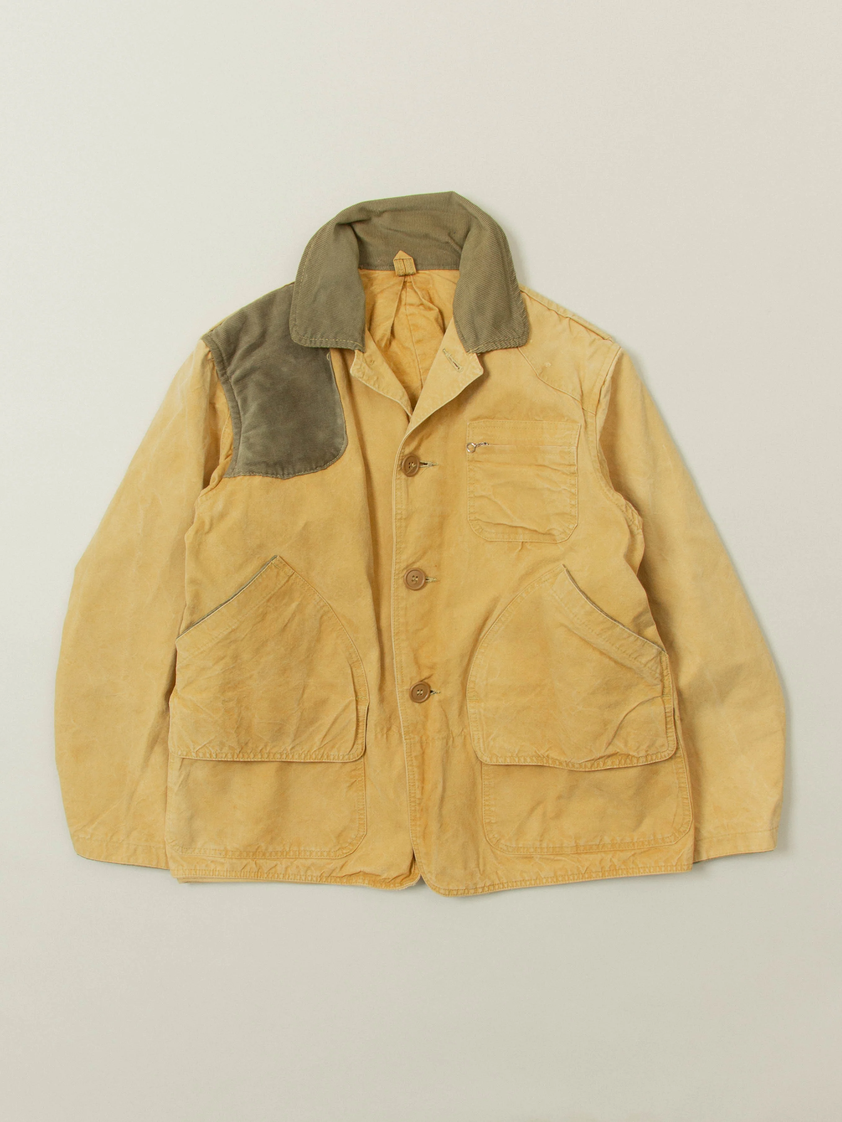 Vtg 1950s Faded Hunting Jacket - Made in USA (M)