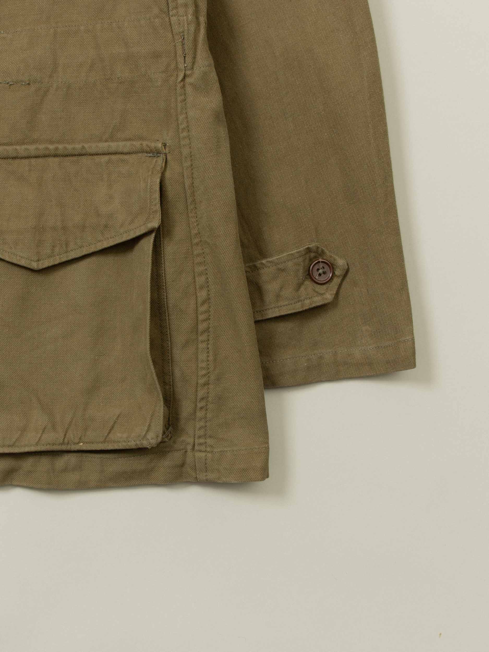 Vtg 1950s French Army M-47 Field Jacket - Image 10