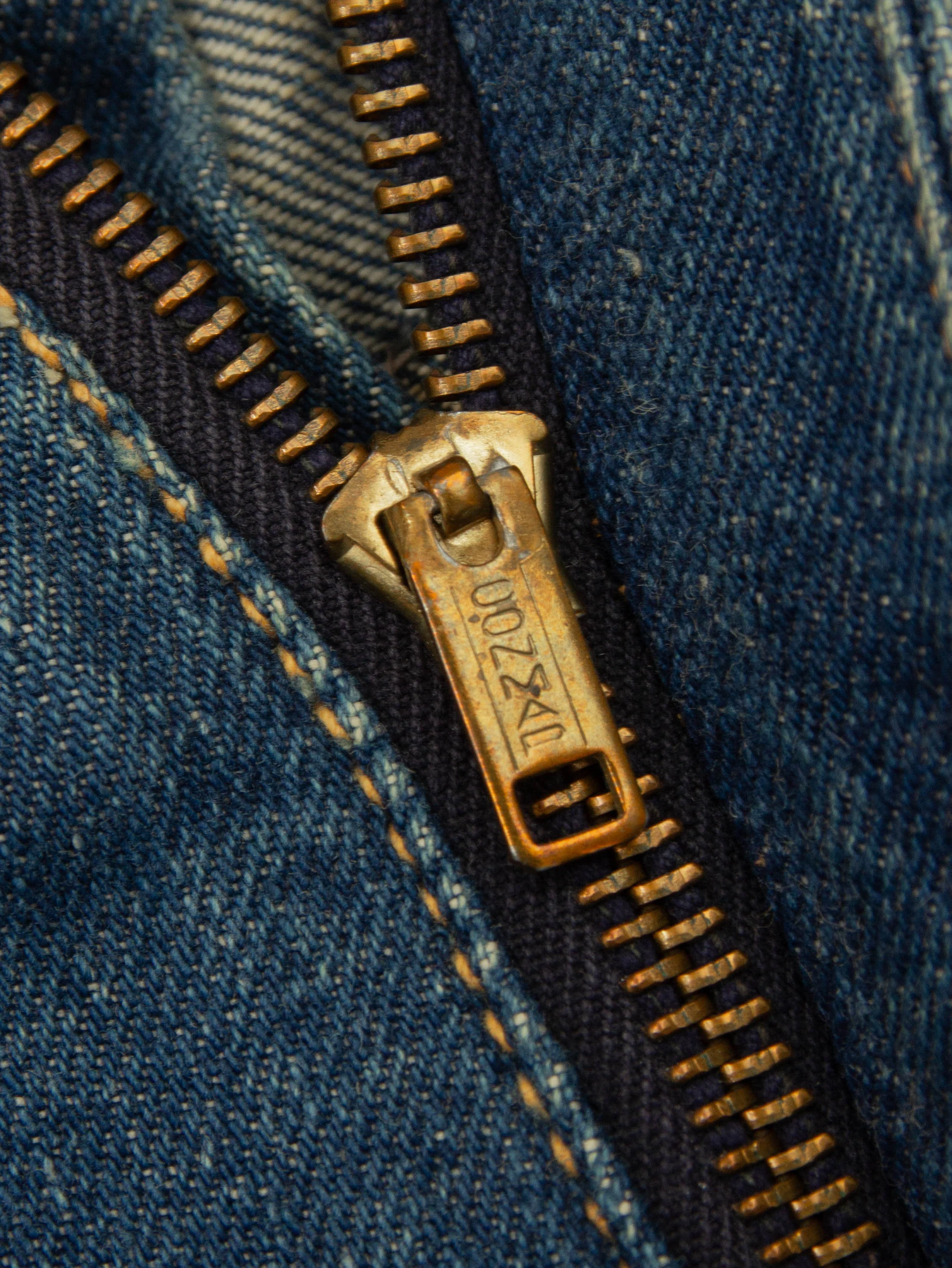 Vtg 1950s 'Lady' Levi's 701 Selvedge Big E Jeans (26x28) - Image 5