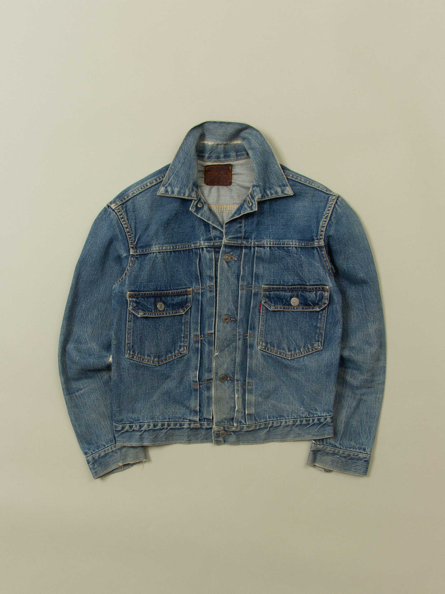 Vtg 1950s Levi's Big E Type II Denim Jacket – Made in USA (S)