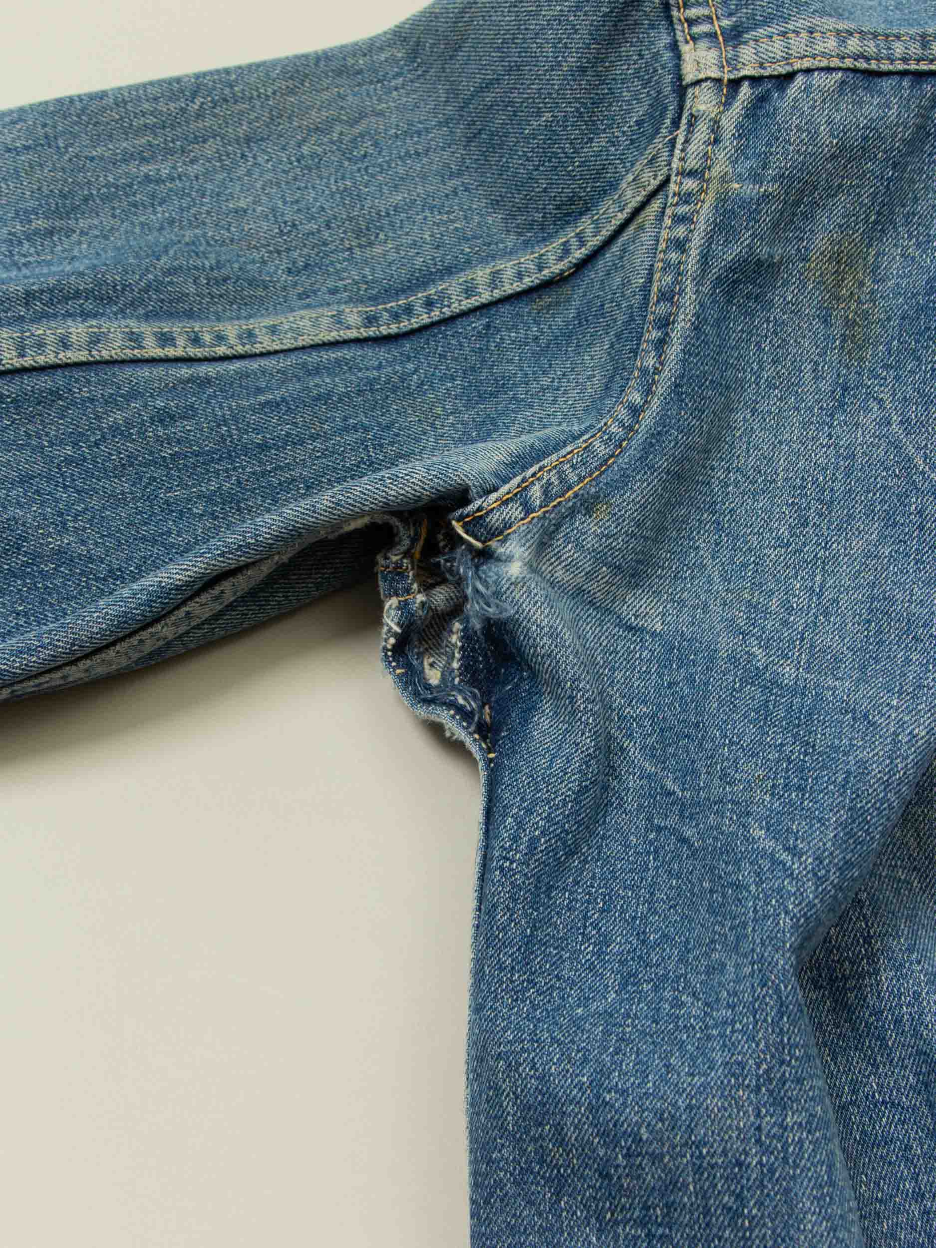 Vtg 1950s Levi's Big E Type II Denim Jacket – Made in USA (S) - Image 13