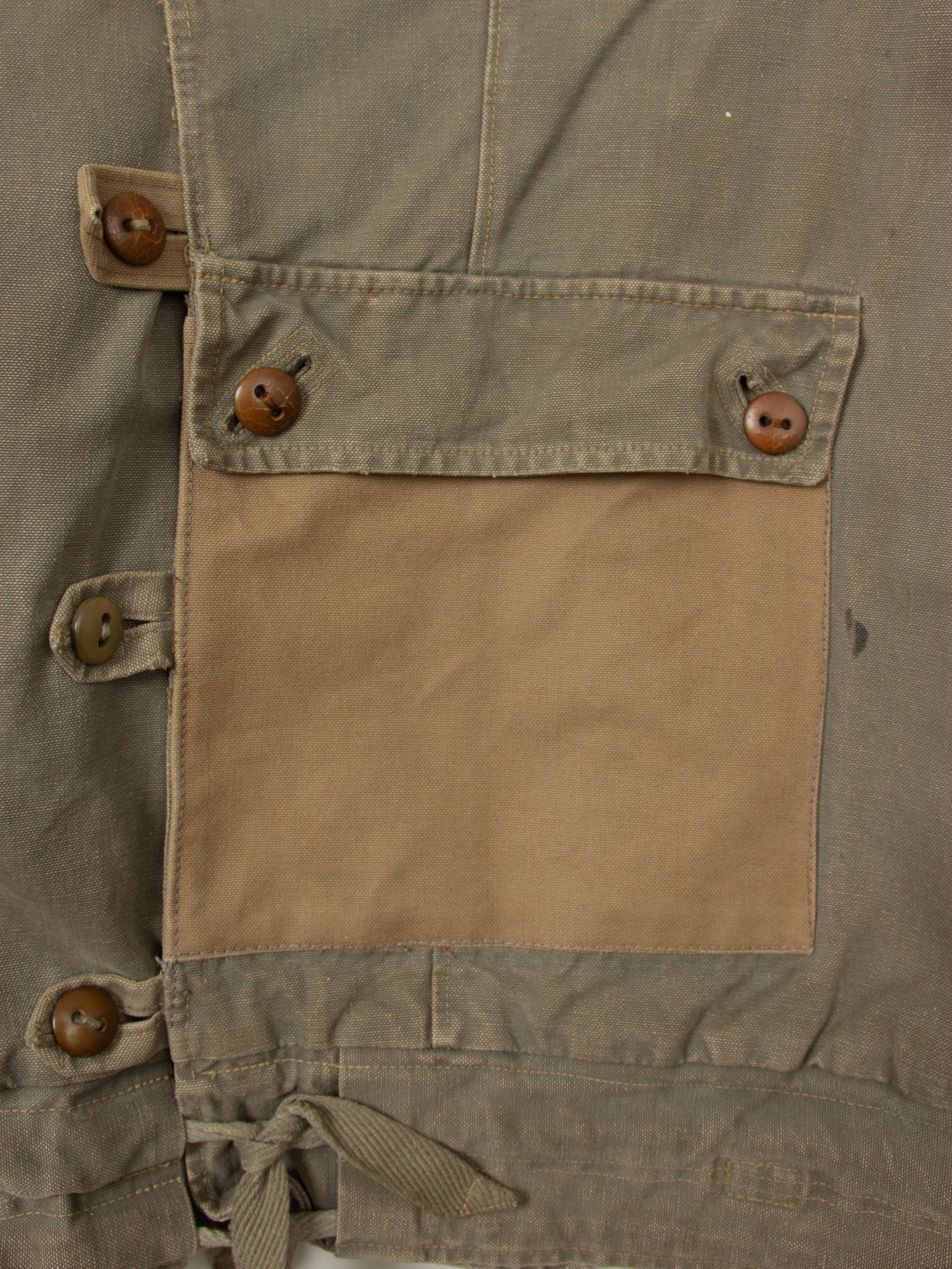Vtg 1950s Rare Swedish Army Motorcycle Dispatch Jacket (M) - Image 5