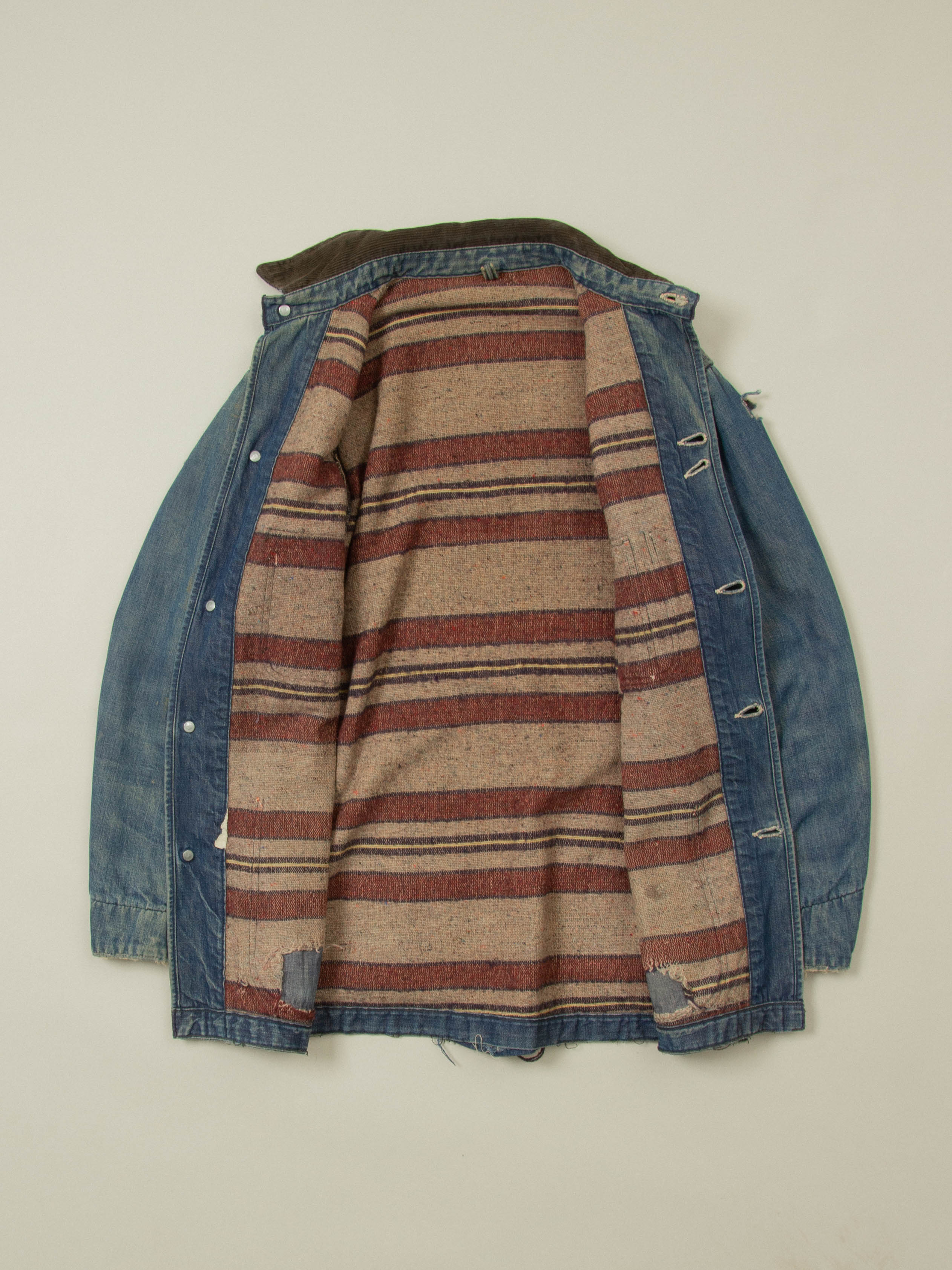 Vtg 1950s Sears Roebuck Loco Chore Jacket (M) - Image 4