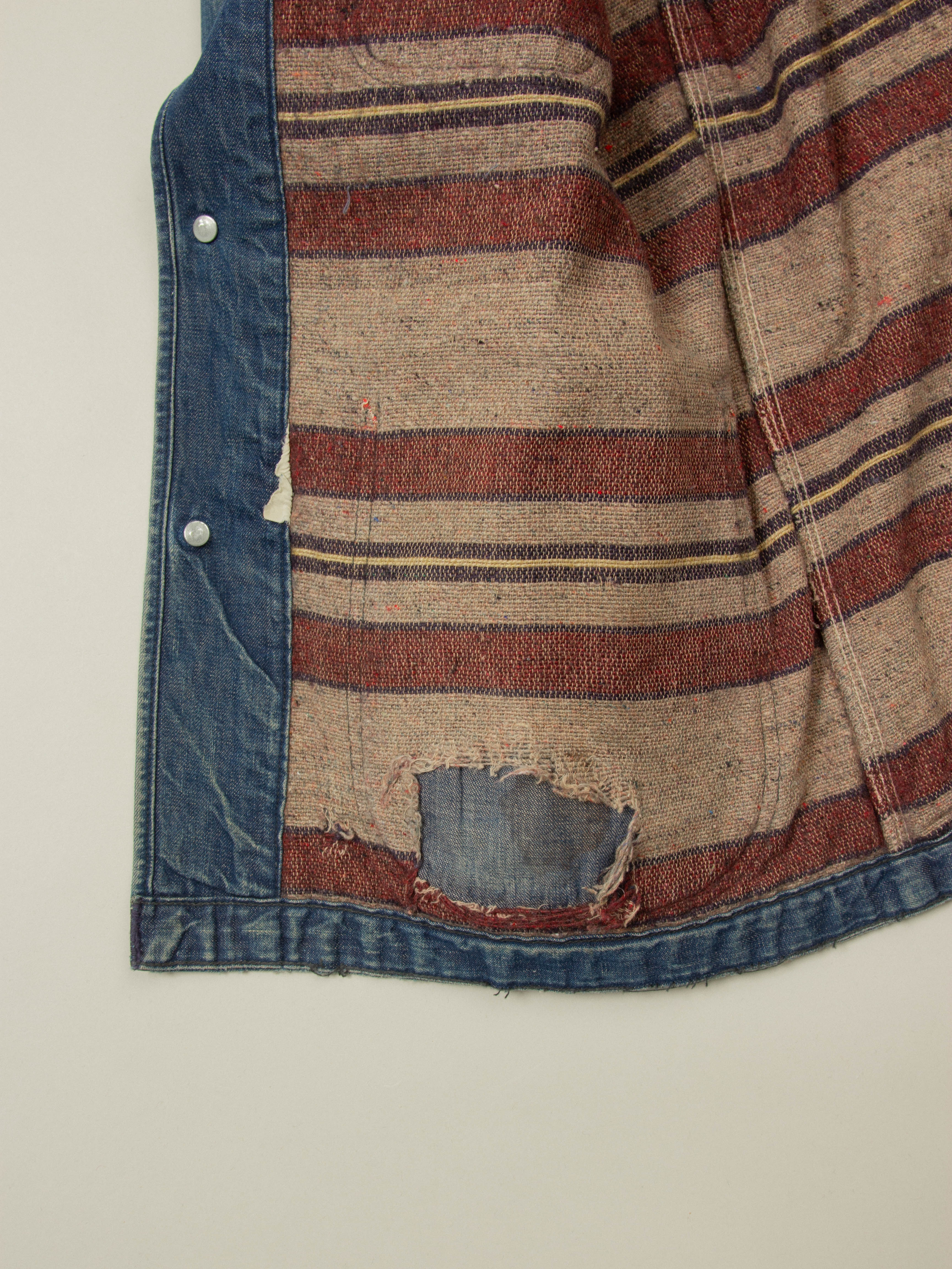 Vtg 1950s Sears Roebuck Loco Chore Jacket (M) - Image 5