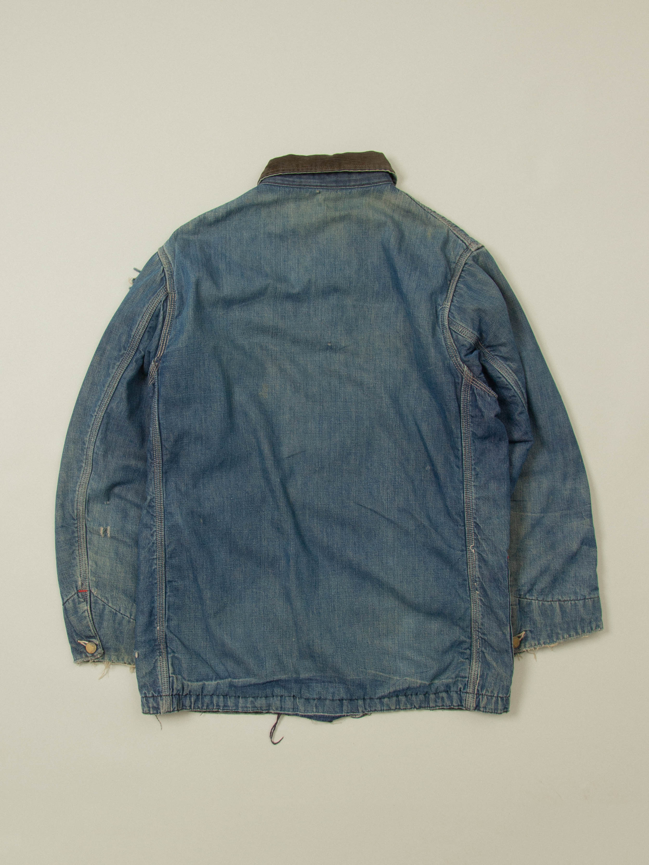 Vtg 1950s Sears Roebuck Loco Chore Jacket (M) - Image 7