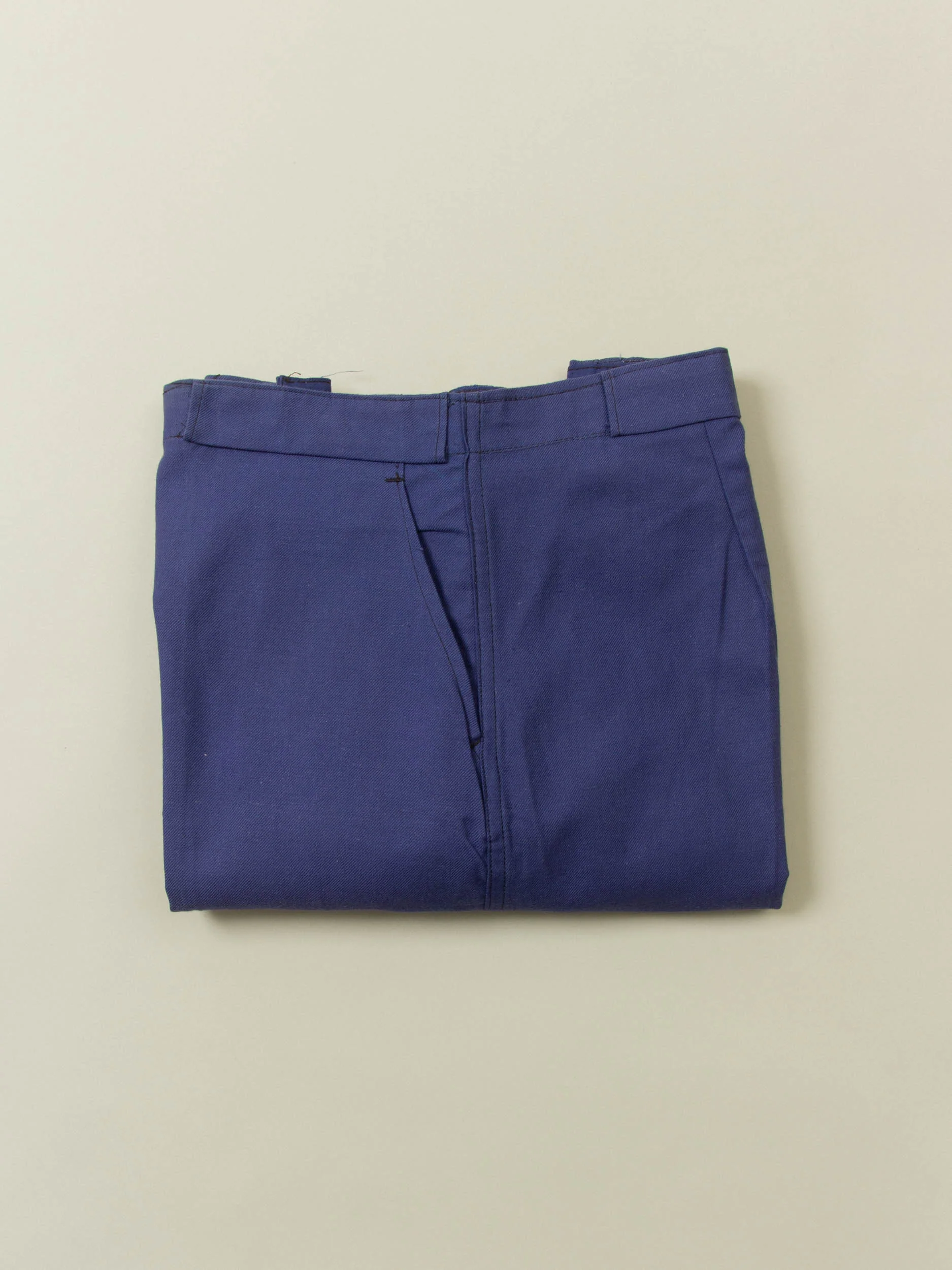 Vtg 1950s Swedish Army Work Trousers (42x34) - Image 6