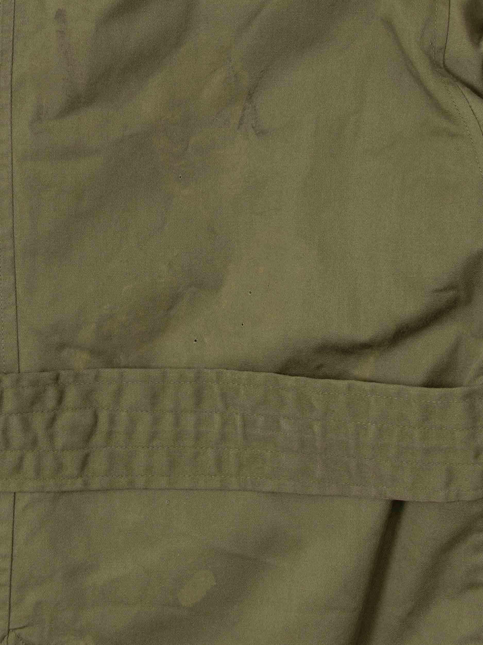 Vtg 1950s US Army Trench Coat w/ Removable Liner (S-Short) - Image 10