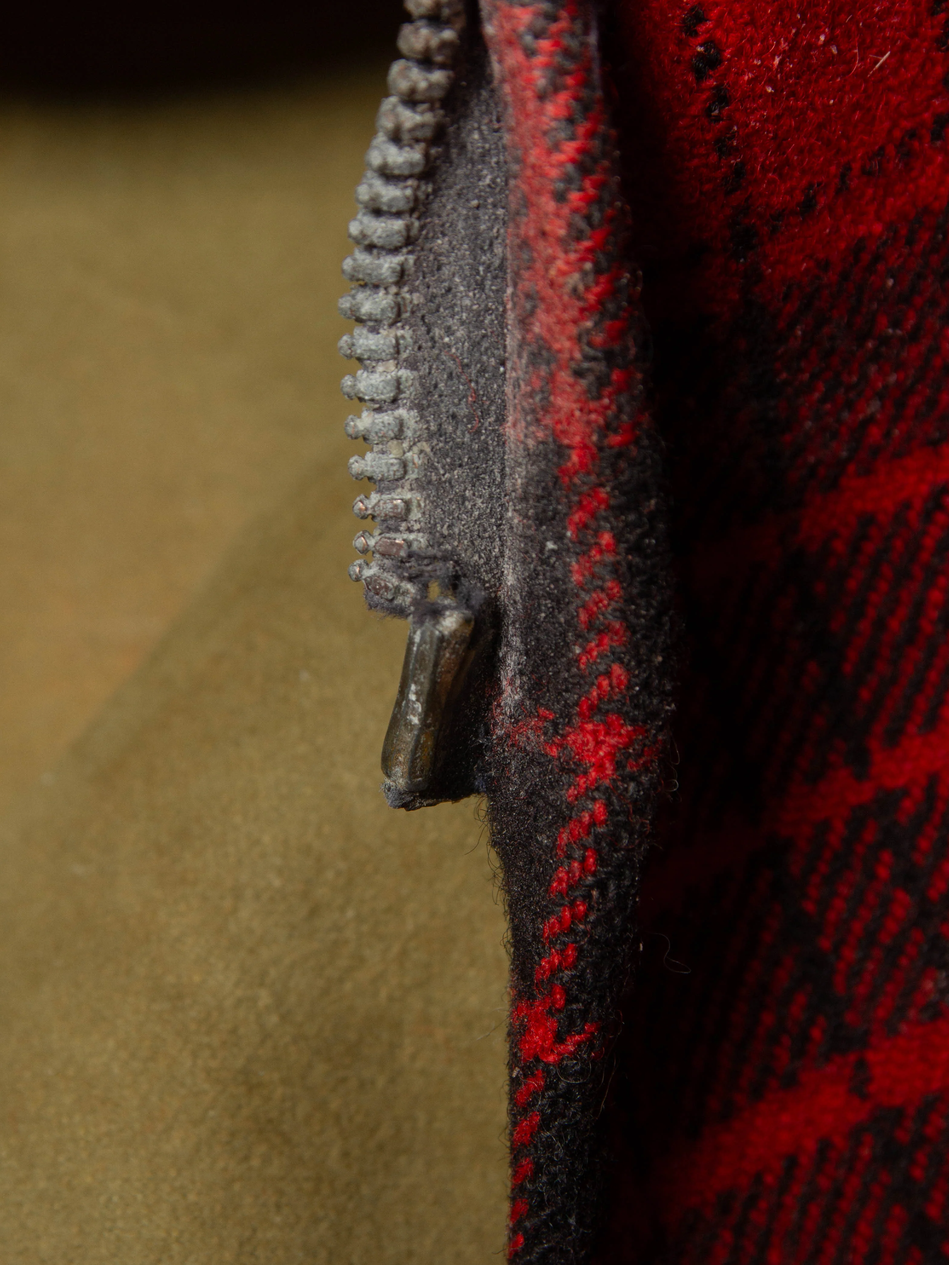 Vtg 1950s Woolrich Buffalo Plaid Hunting Jacket (XS) - Image 8