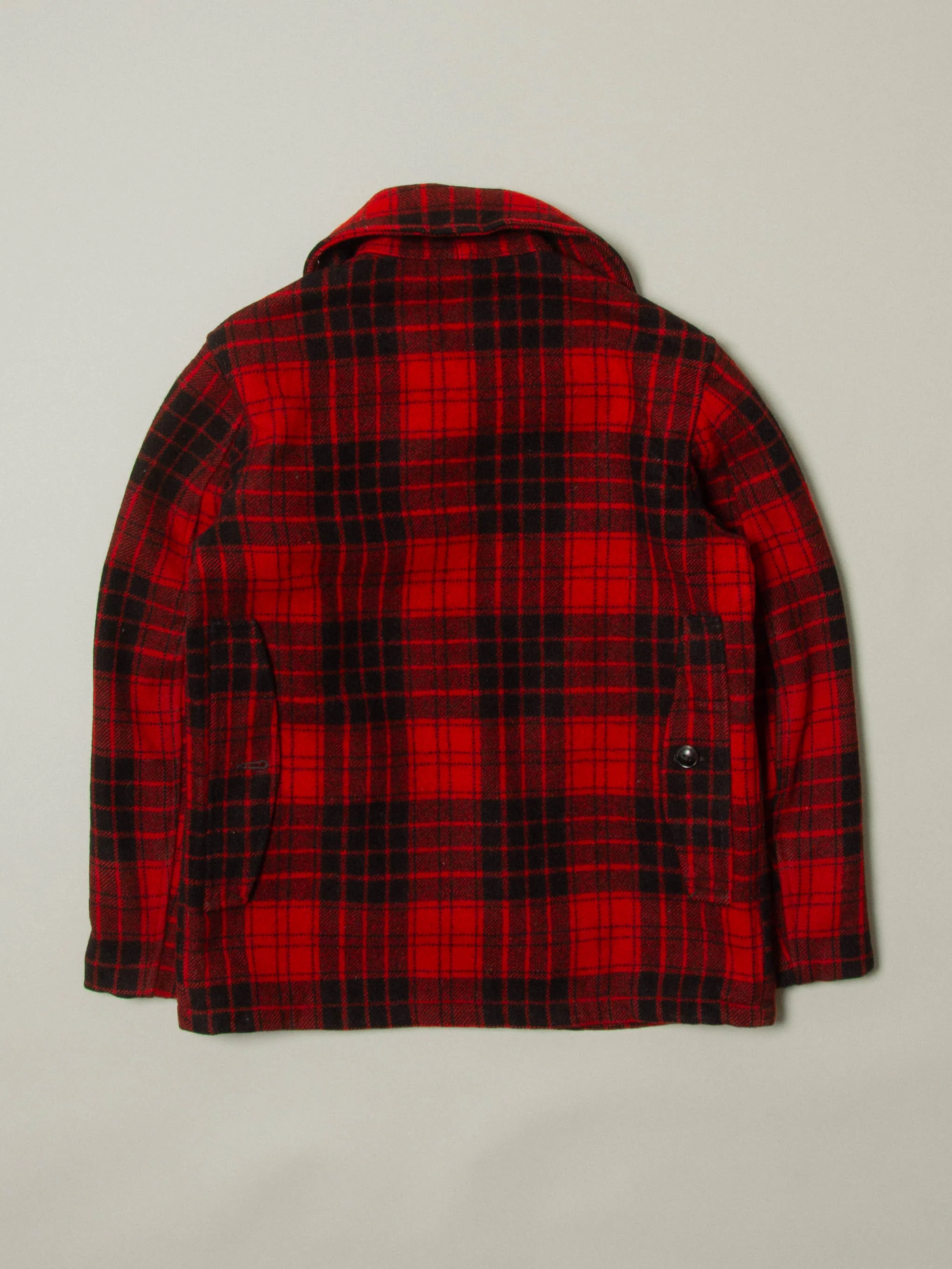 Vtg 1950s Woolrich Buffalo Plaid Hunting Jacket (XS) - Image 9