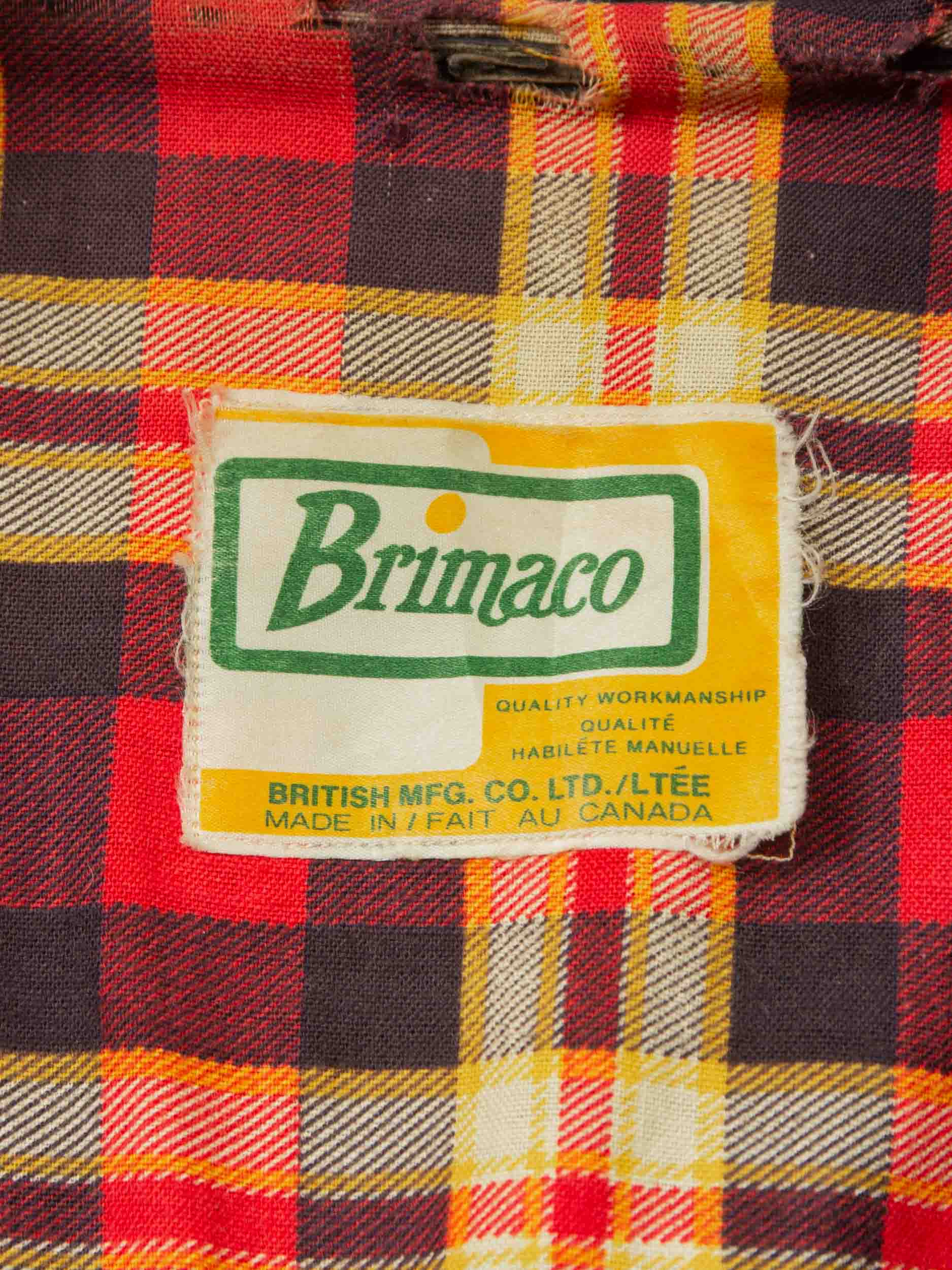 Vtg 1960s Brimaco D Pocket Leather Jacket - Made in Canada (M) - Image 4