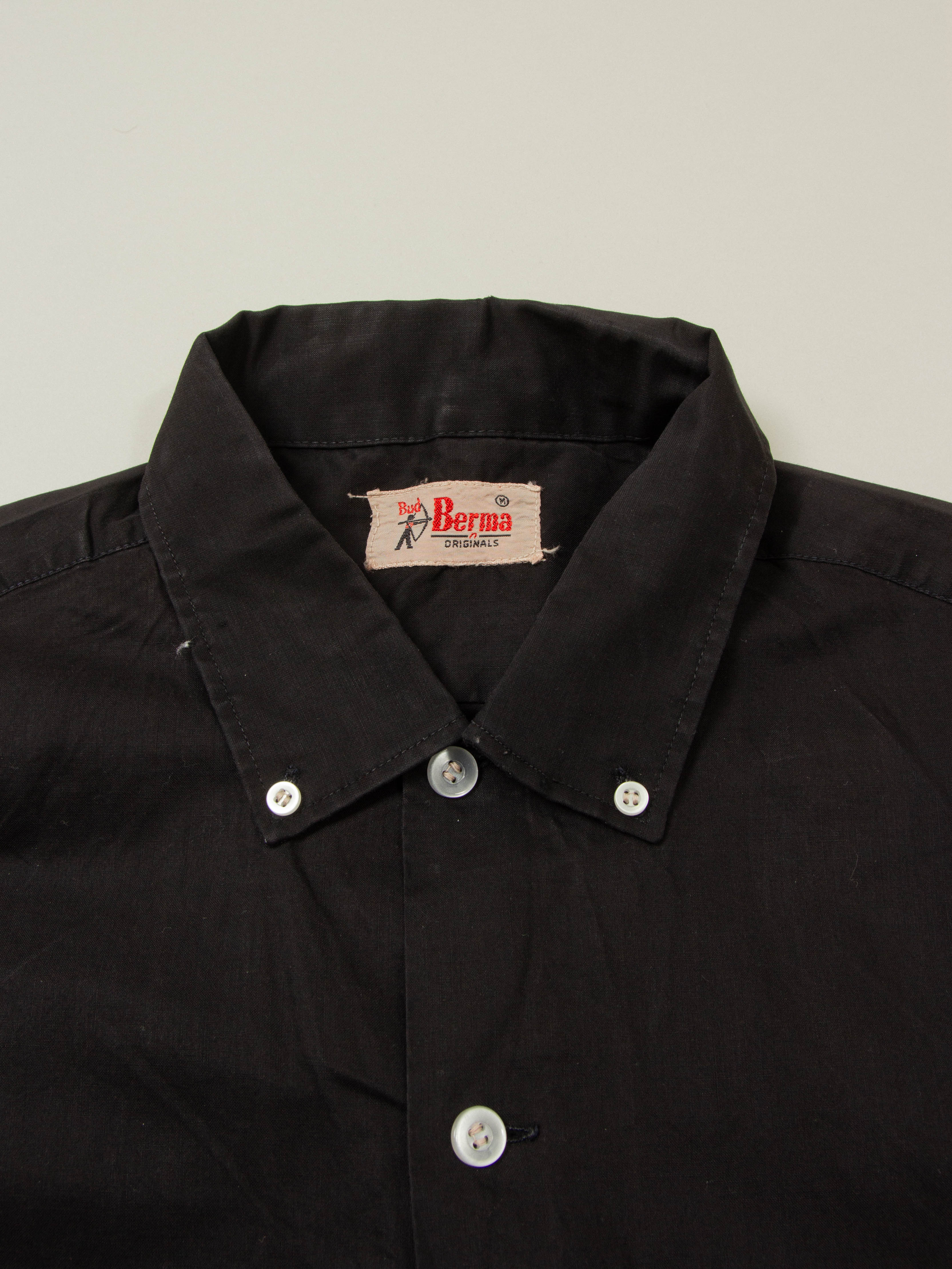 Vtg 1960s Bud Berma Button Down Shirt (S) - Image 2