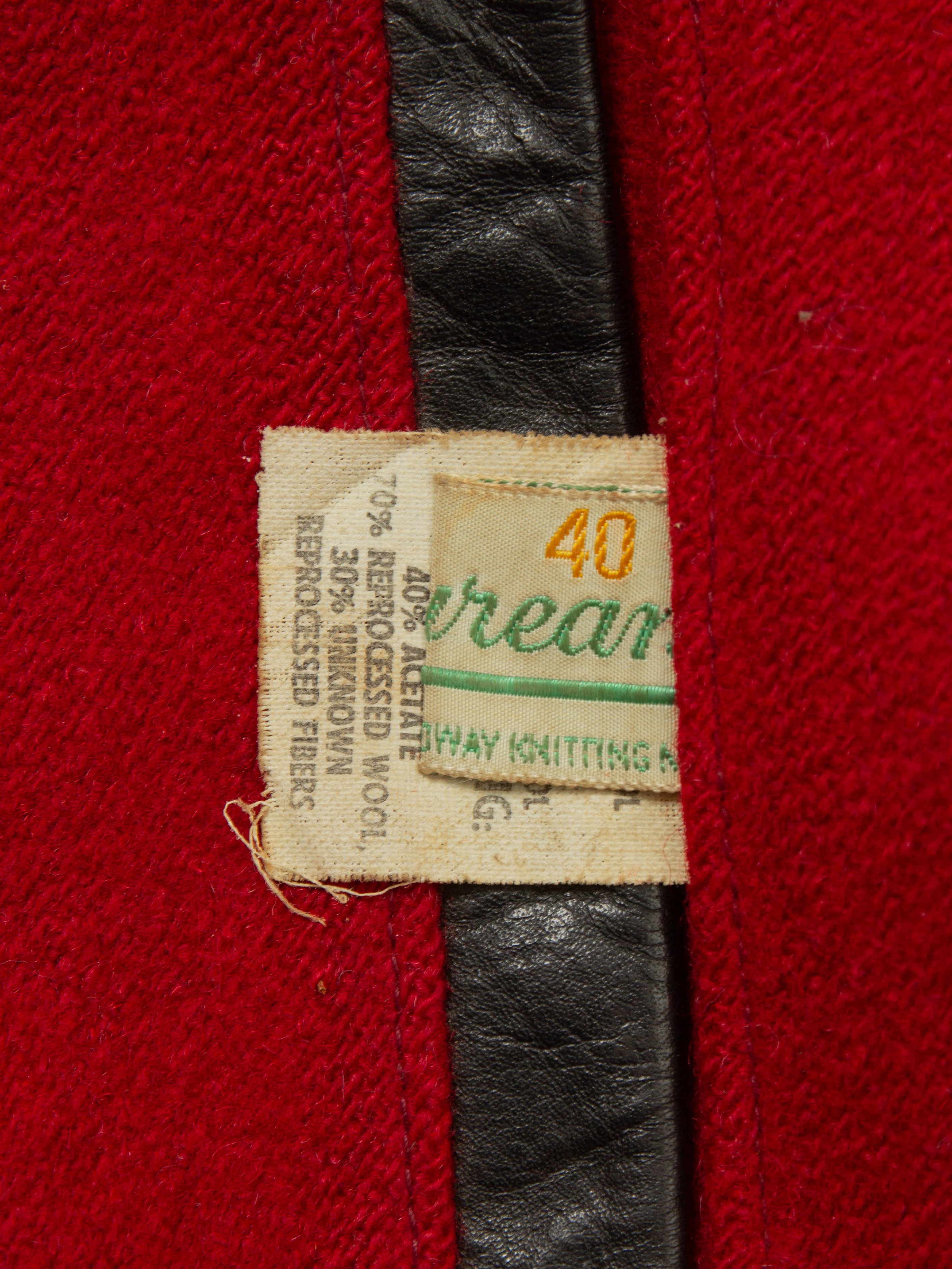 Vtg 1960s 'Bulldogs' Varsity College Jacket - Made in USA (S) - Image 5