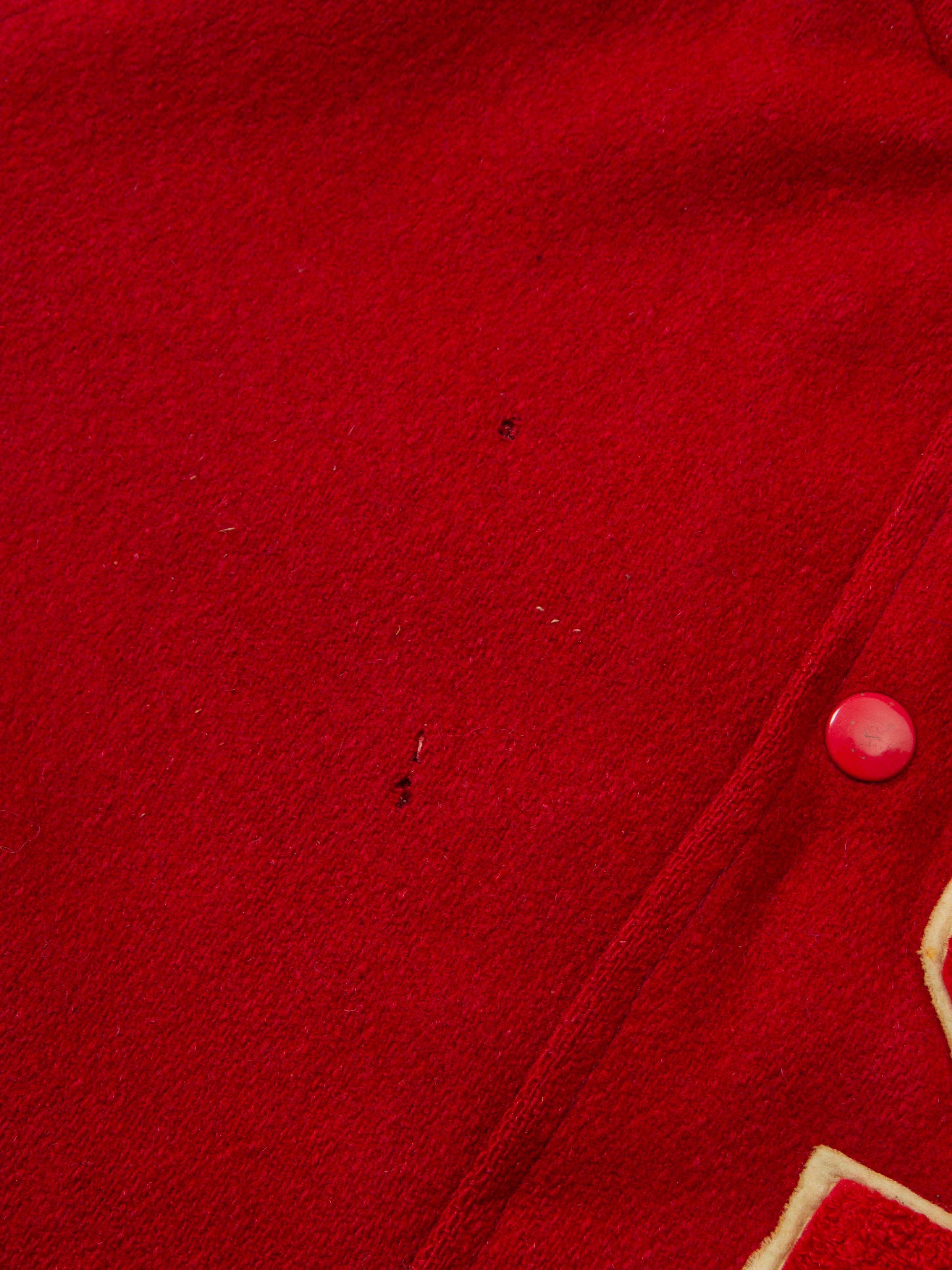 Vtg 1960s 'Bulldogs' Varsity College Jacket - Made in USA (S) - Image 8