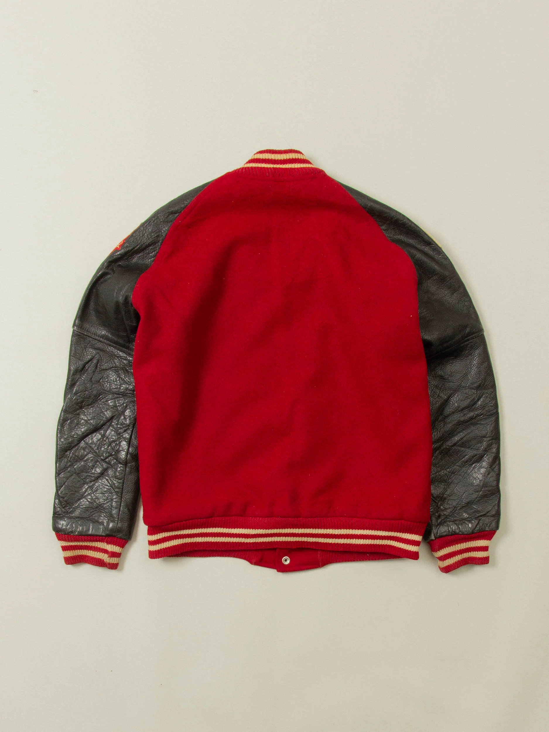 Vtg 1960s 'Bulldogs' Varsity College Jacket - Made in USA (S) - Image 9