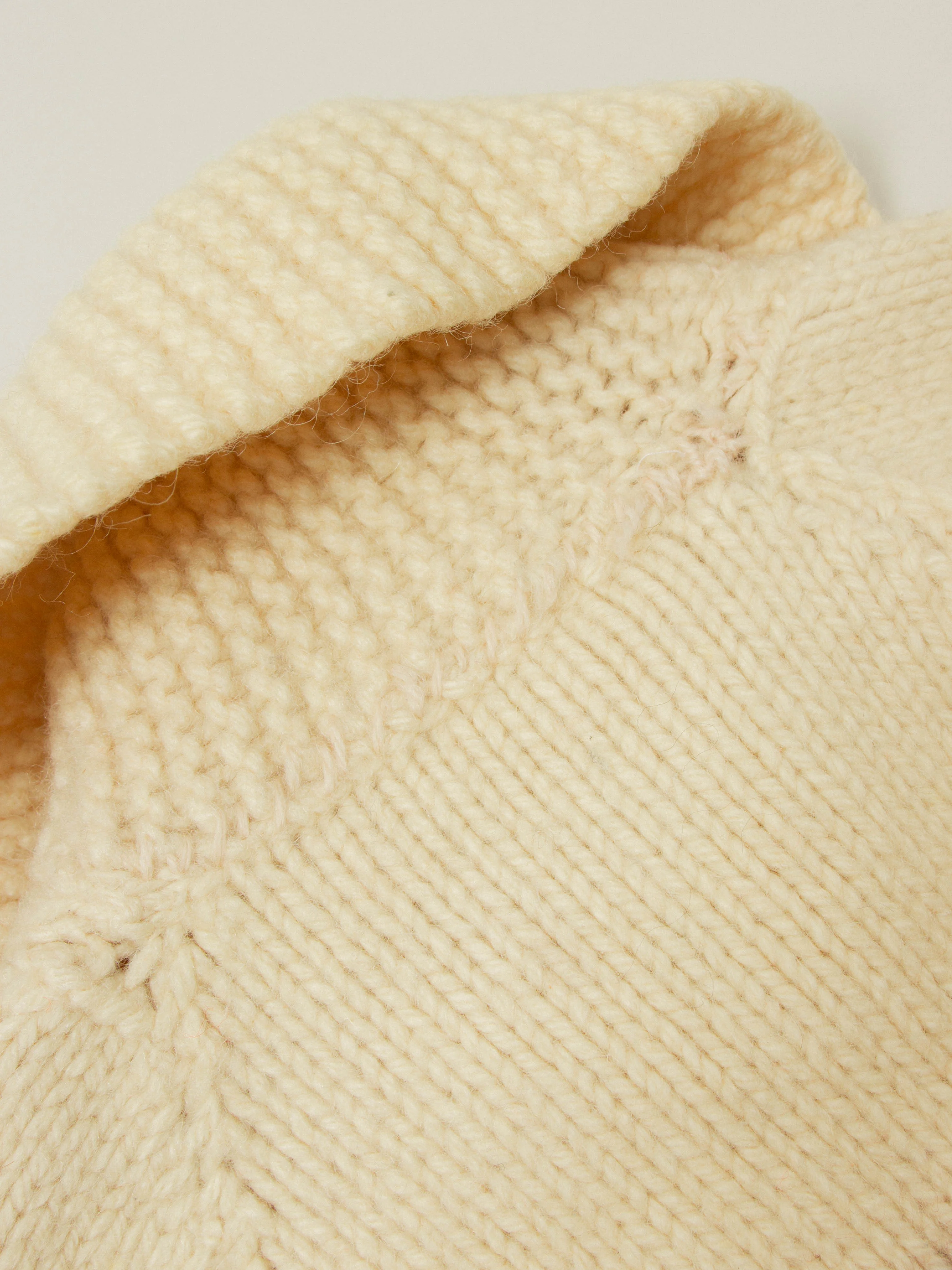 Vtg 1960s Cowichan Wool Hunting Sweater (S) - Image 4