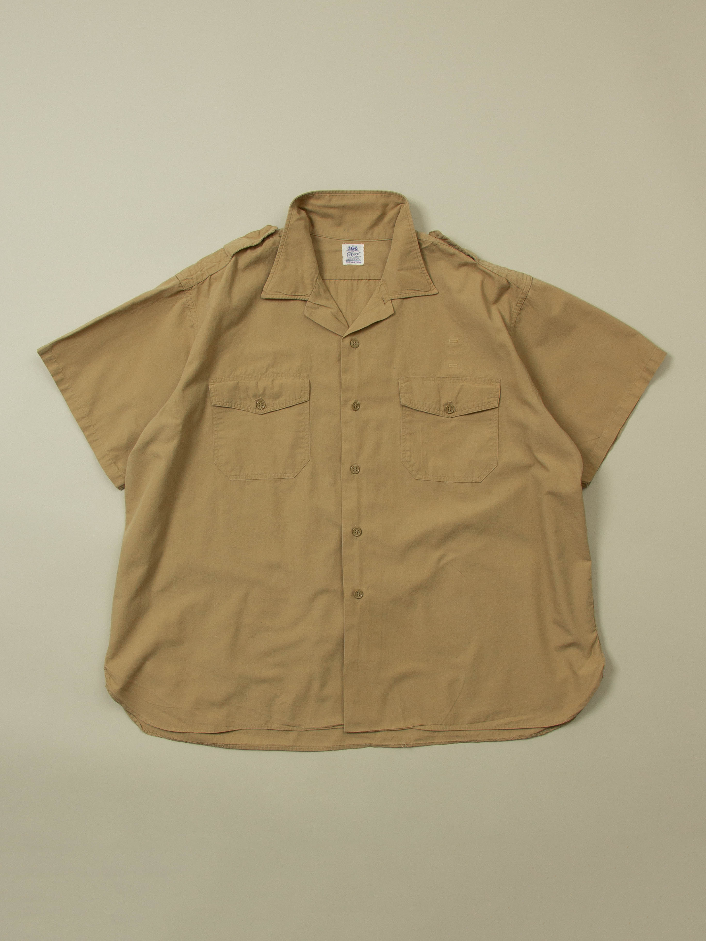 Vtg 1960s Elbeco Short Sleeve Shirt (XL)