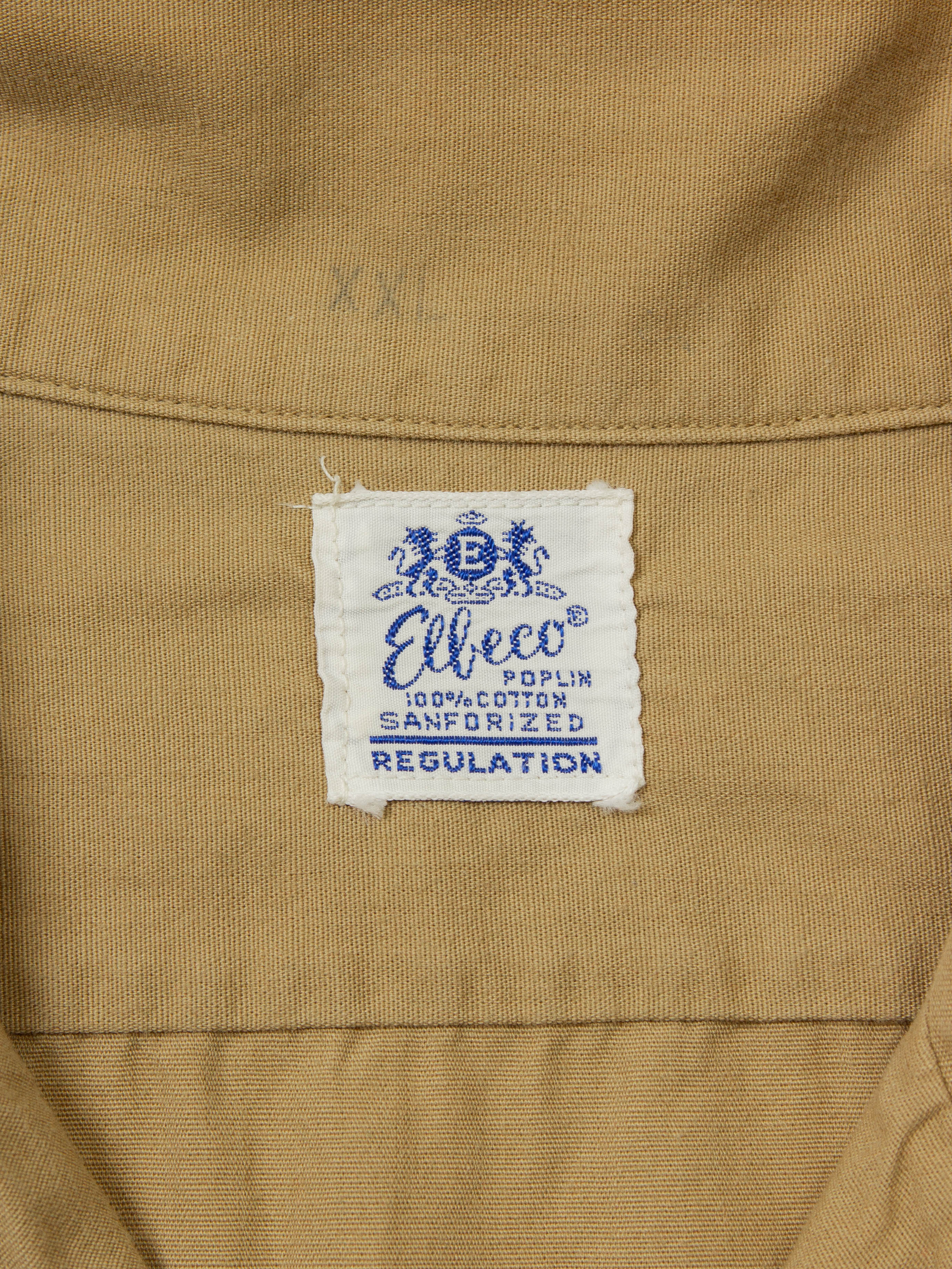 Vtg 1960s Elbeco Short Sleeve Shirt (XL) - Image 2