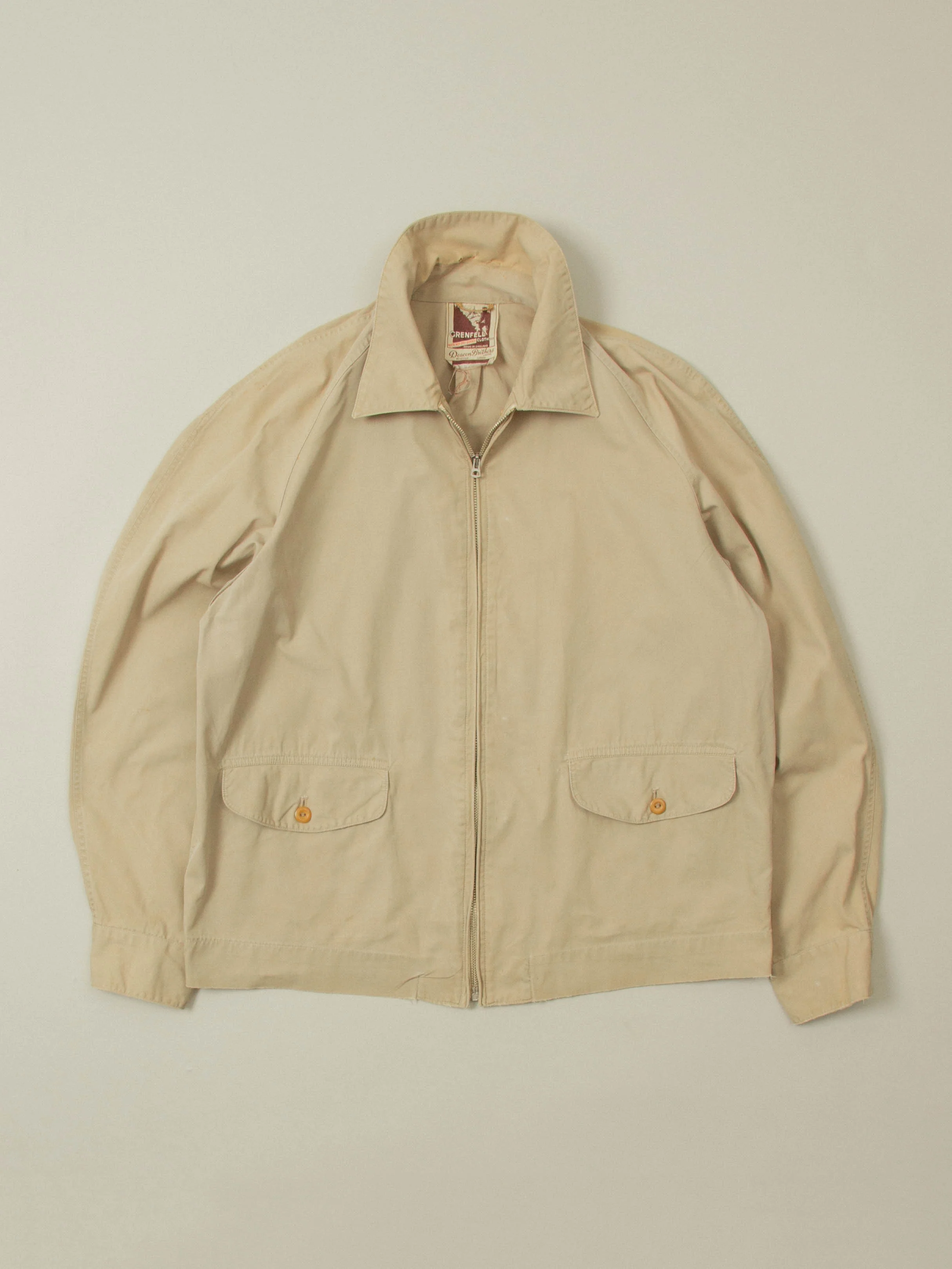 Vtg 1960s Grenfell Sports Jacket - Made in England (M)