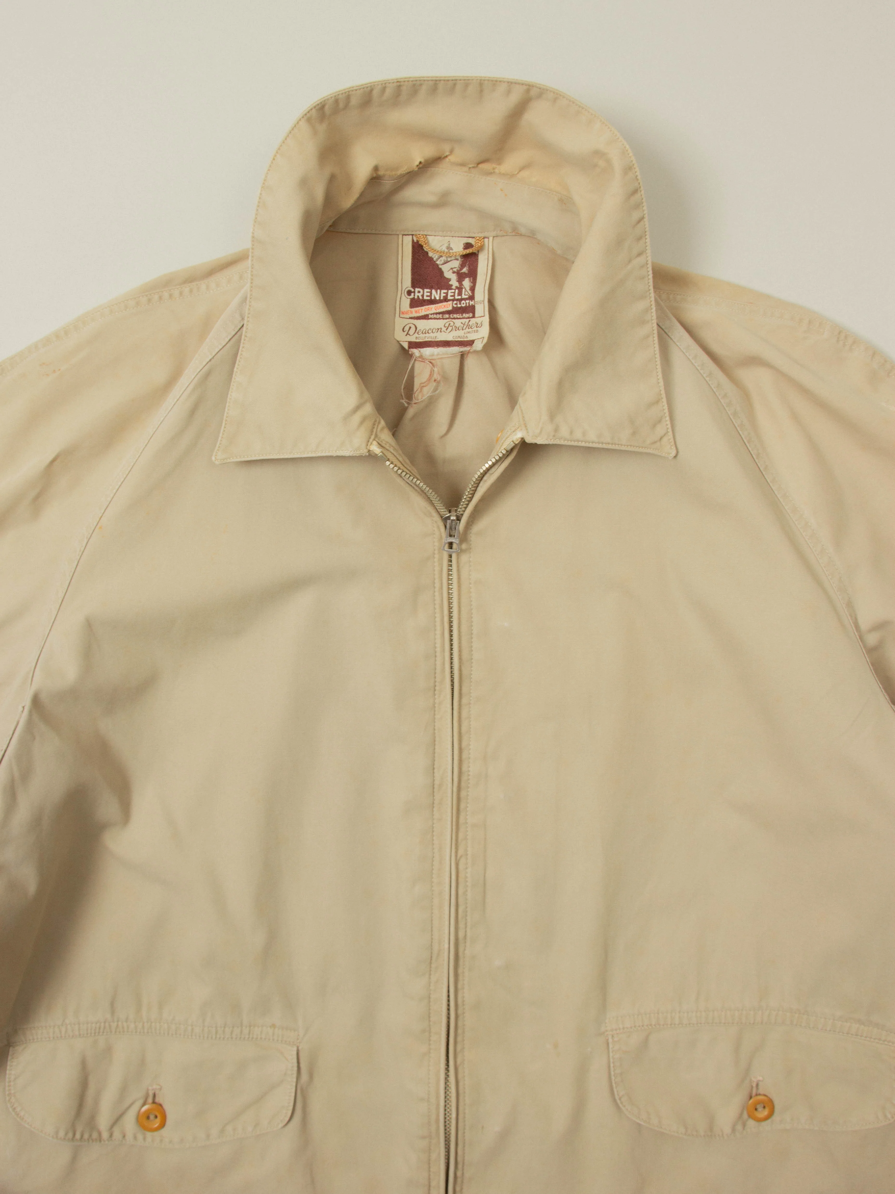 Vtg 1960s Grenfell Sports Jacket - Made in England (M) - Image 3