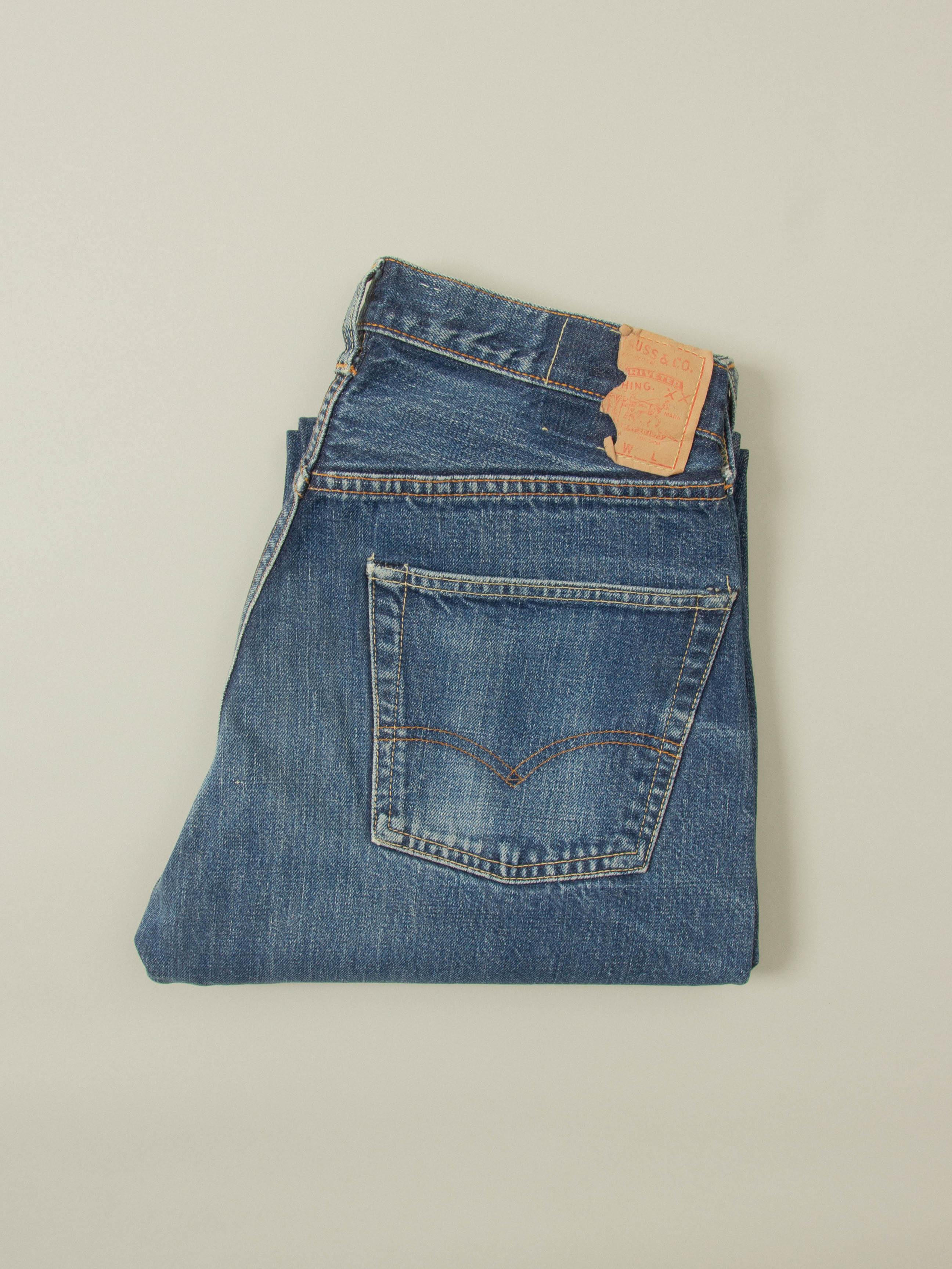 Vtg 1960s Levi's 501 Selvedge Big E Jeans (31x29) - Image 9