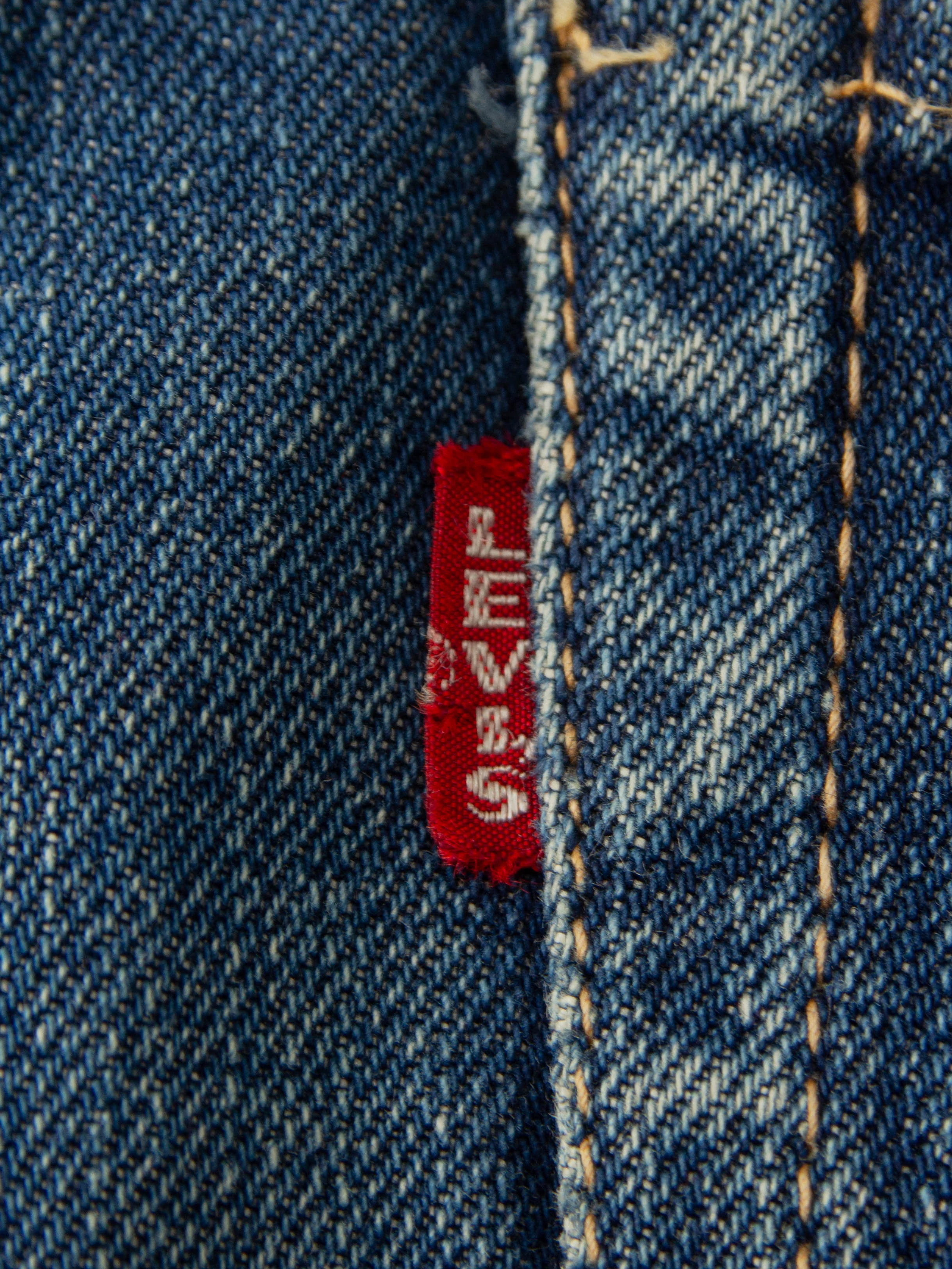 Vtg 1960s Levi's 505 Selvedge Big E Jeans (30x30) - Image 3