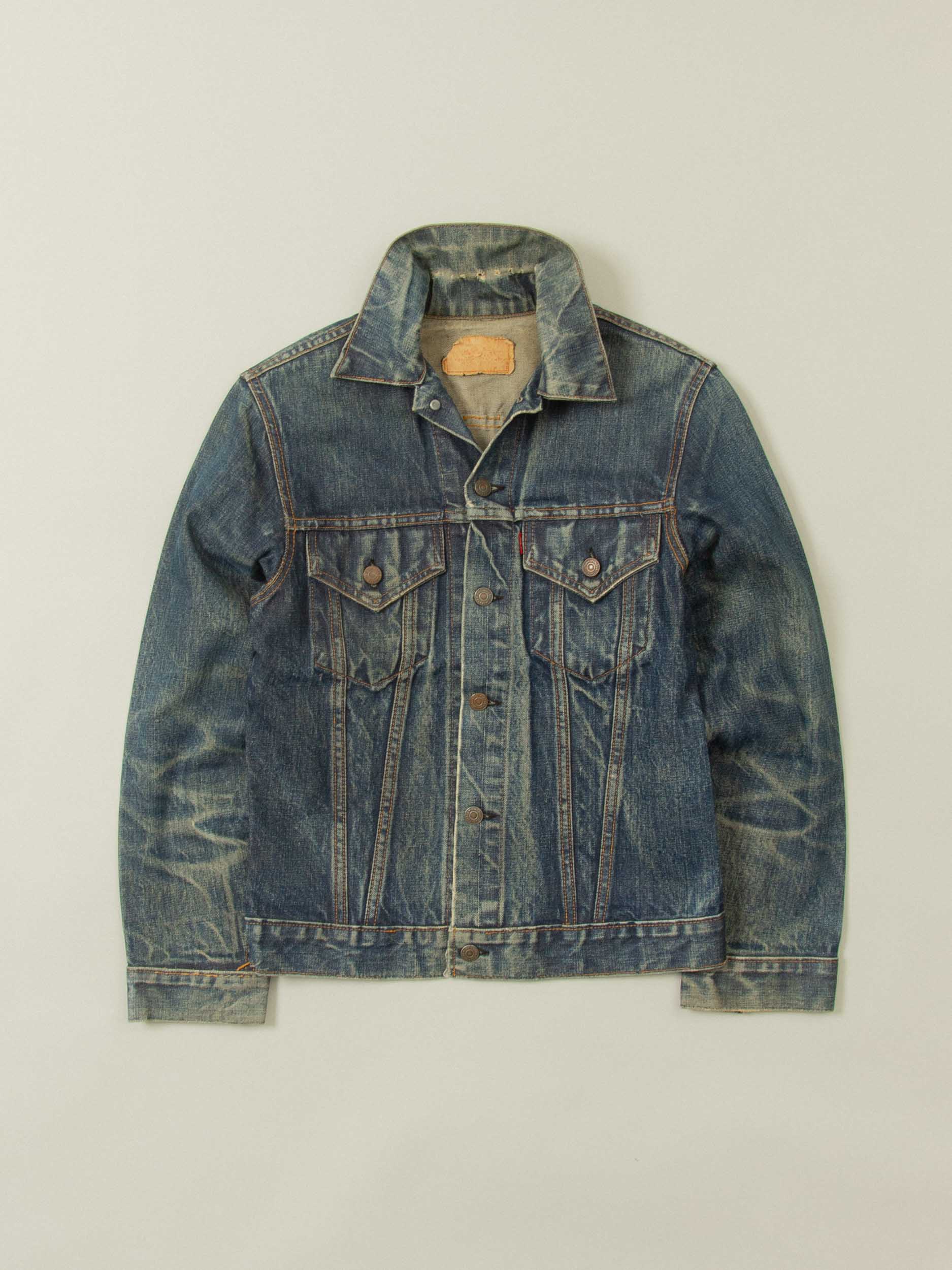 Vtg 1960s Levi's Big E Trucker Denim Jacket (S)