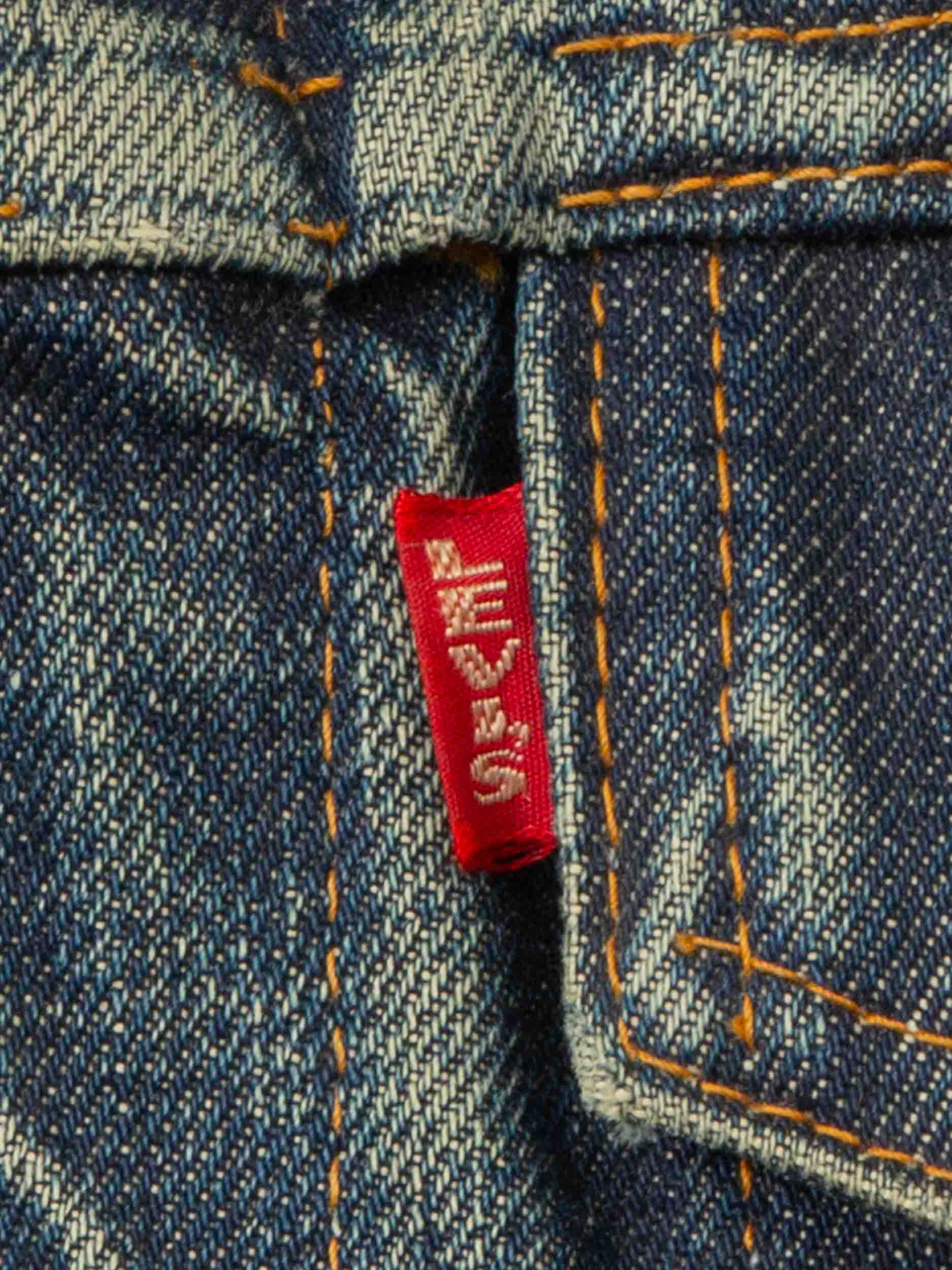 Vtg 1960s Levi's Big E Trucker Denim Jacket (S) - Image 2