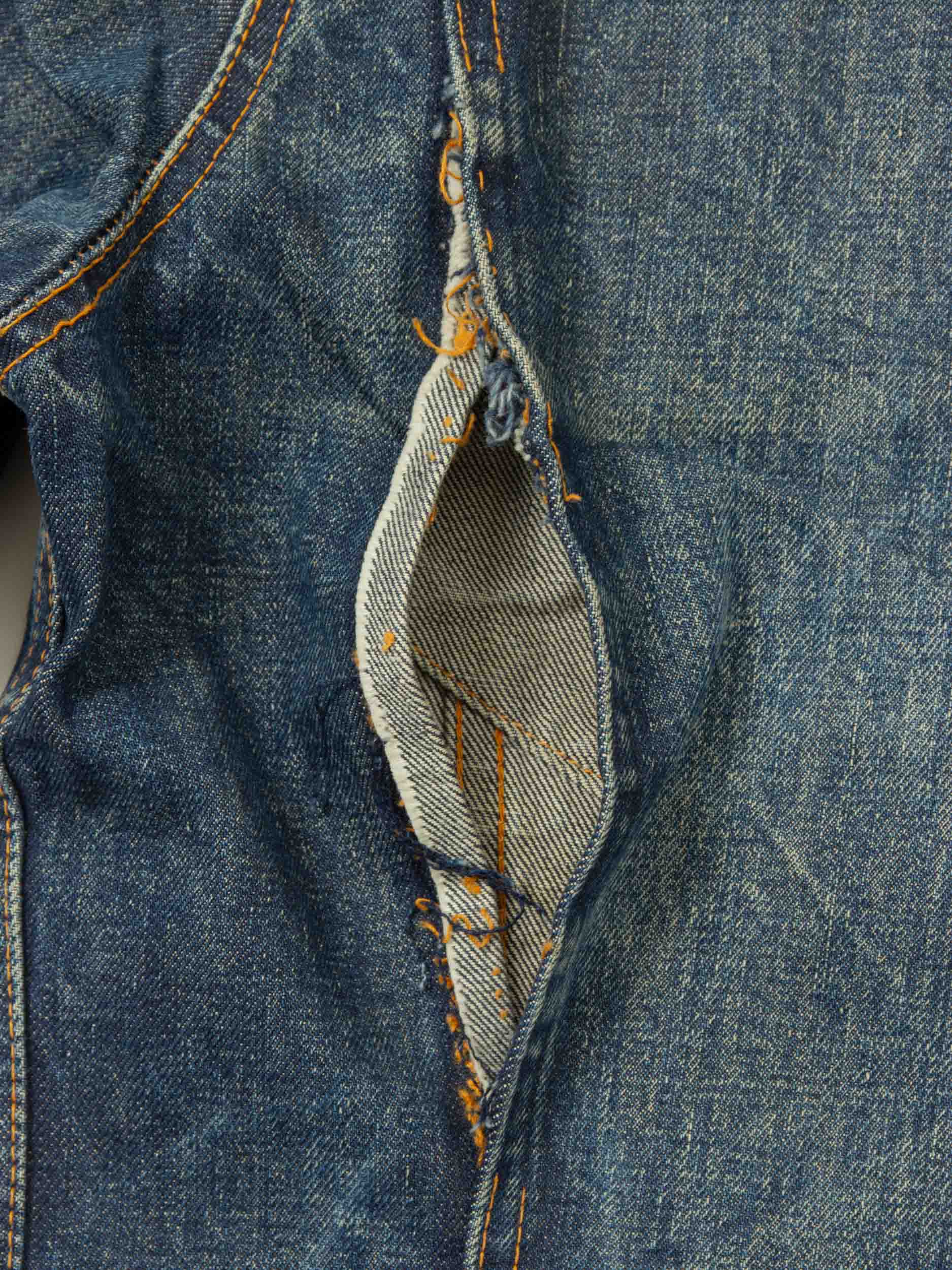 Vtg 1960s Levi's Big E Trucker Denim Jacket (S) - Image 4