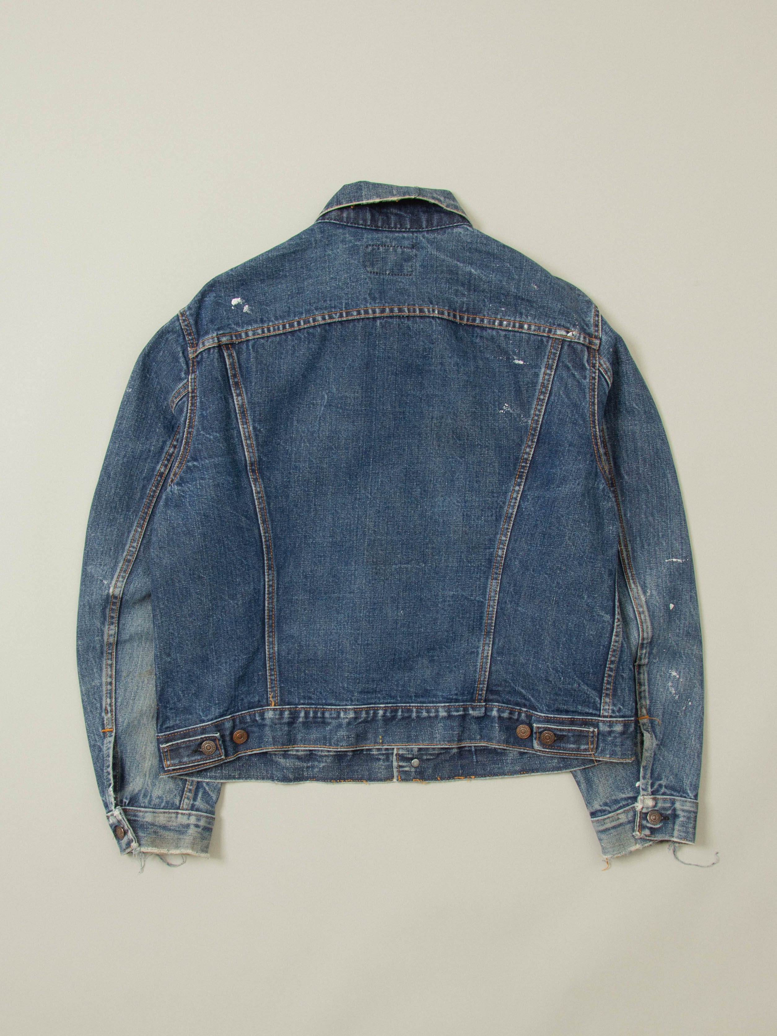 Vtg 1960s Levi's Big E Type III Denim Jacket - Made in USA (L) - Image 5