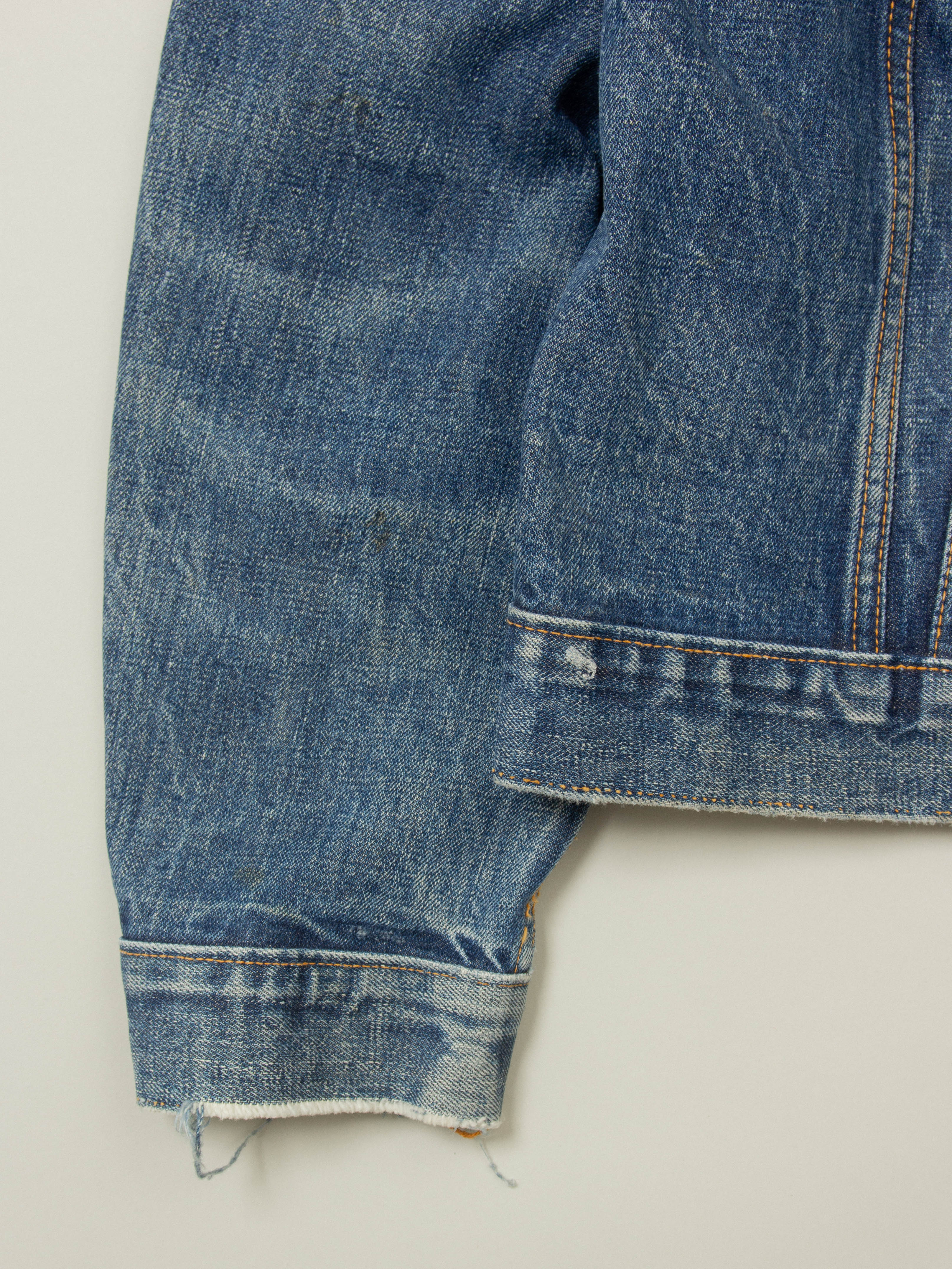Vtg 1960s Levi's Big E Type III Denim Jacket - Made in USA (L) - Image 6