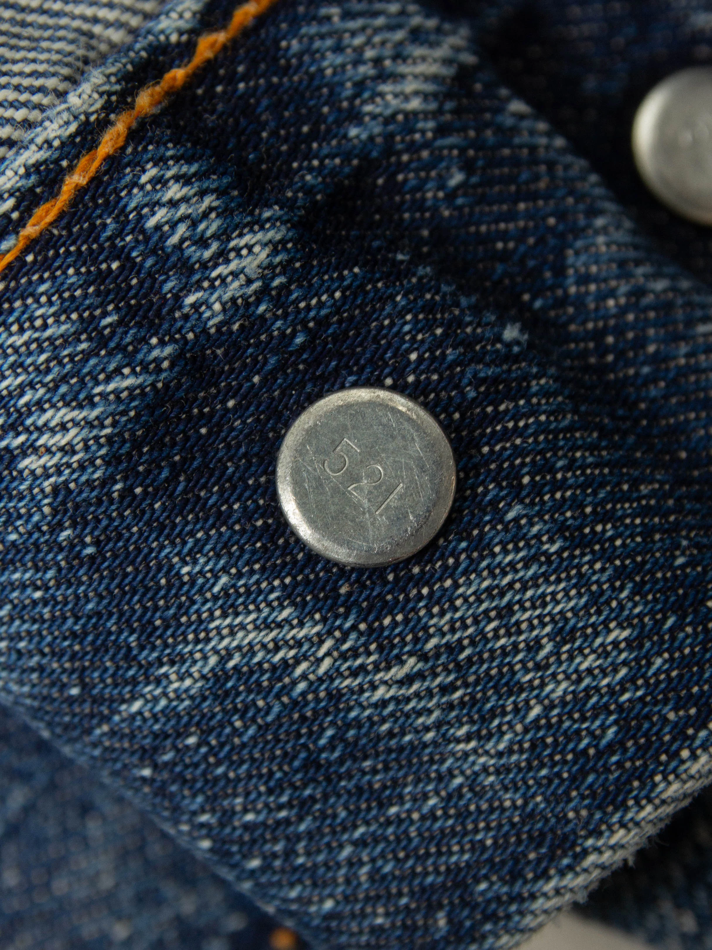 Vtg 1960s Levi's Big E Type III Denim Jacket - Made in USA (L) - Image 8