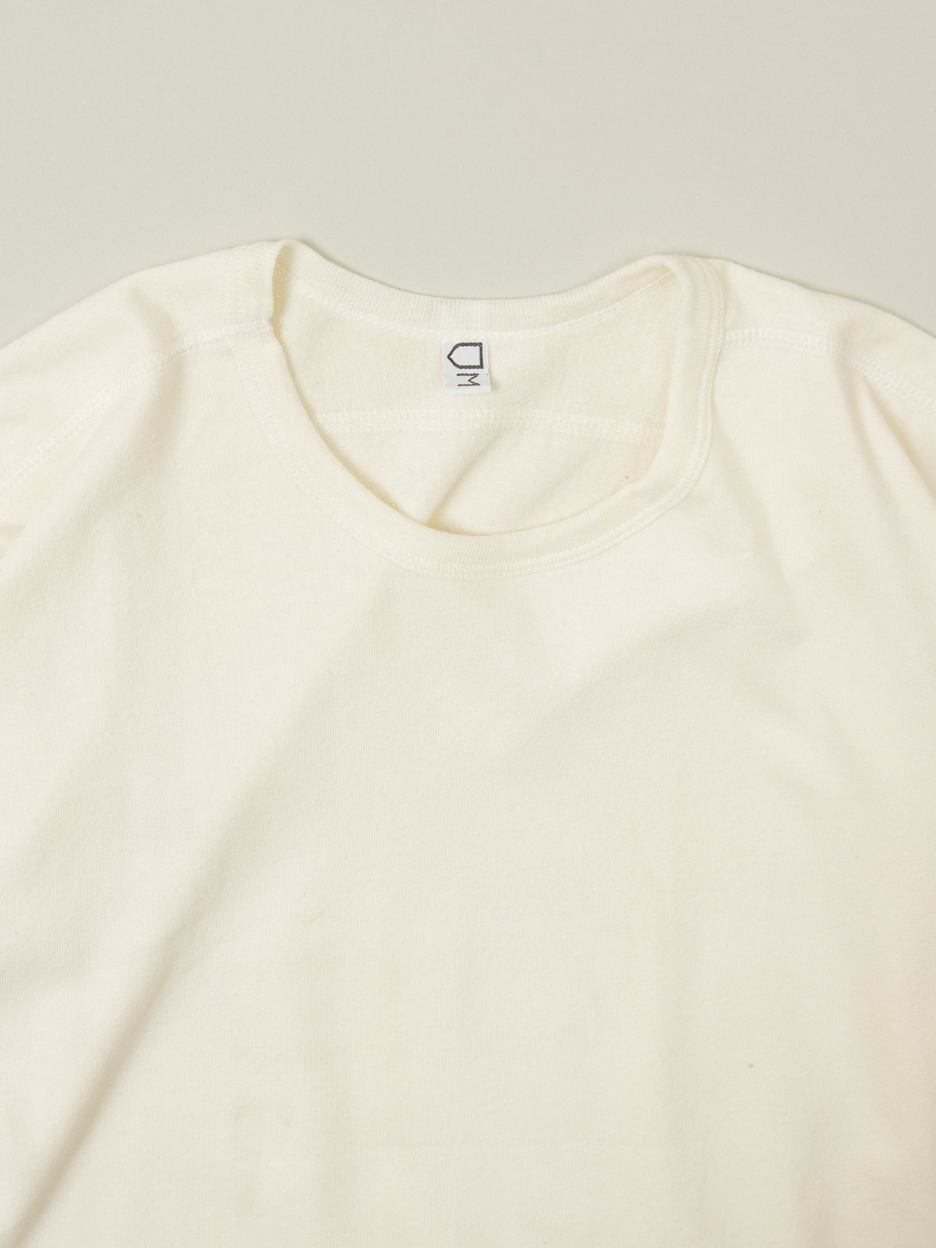 Vtg 1960s Norwegian Army Cotton Undershirt - Image 3
