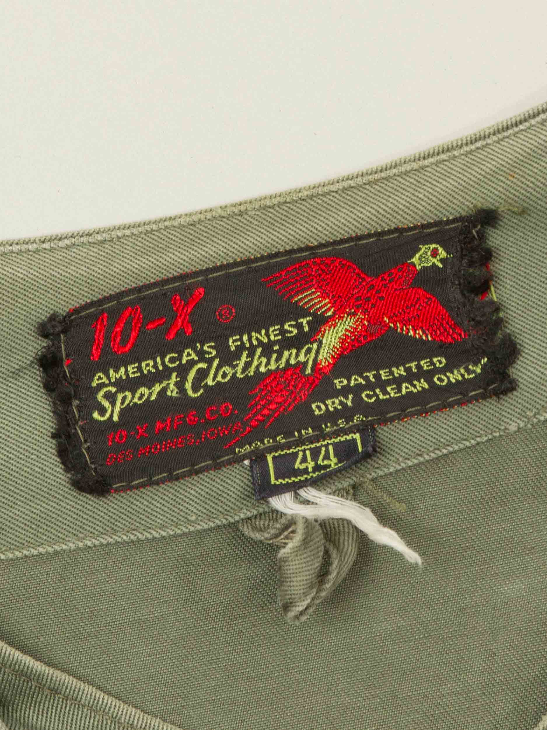Vtg 1960s Padded Hunting Shooting Jacket – Made in USA (M/L) - Image 2