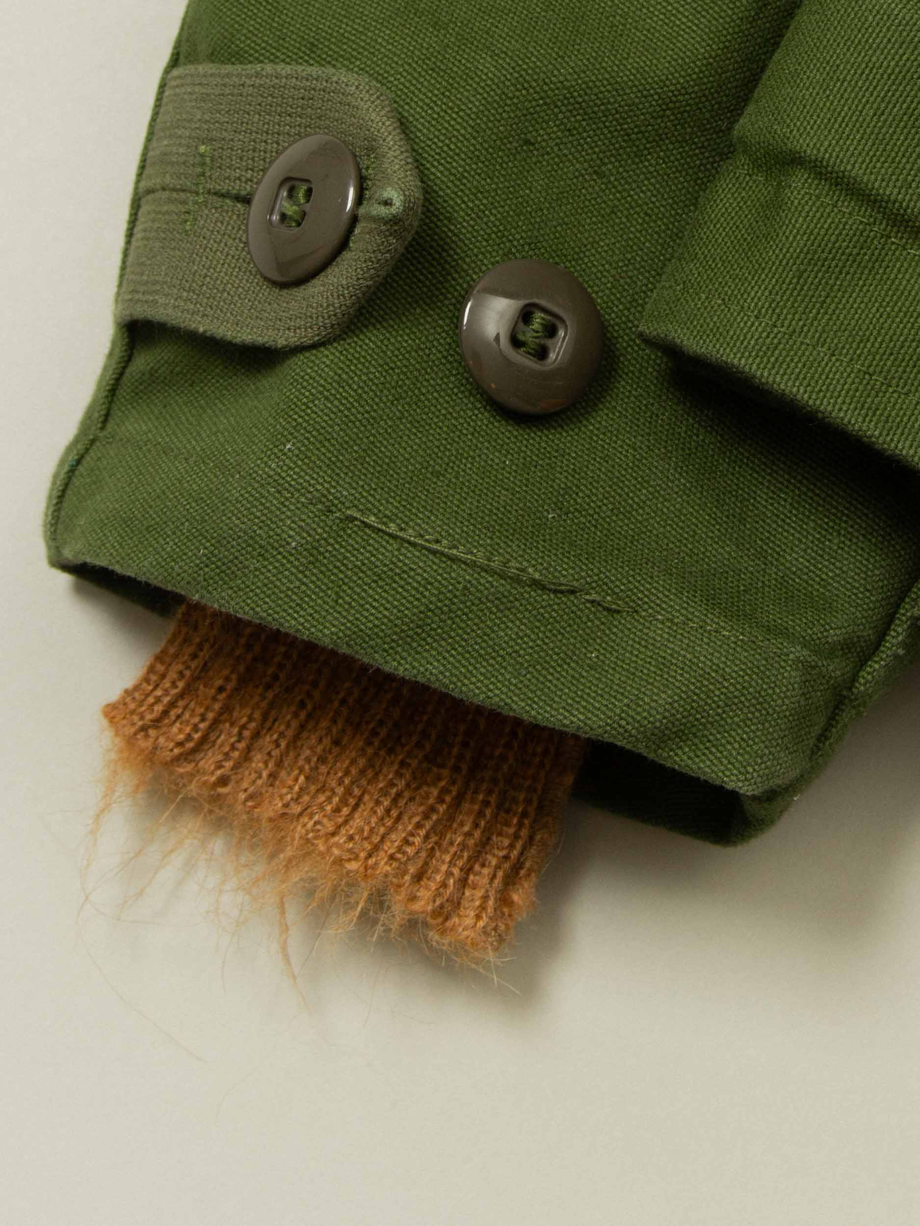 Vtg 1960s Rare Swedish Army Motorcycle Dispatch Jacket (M) - Image 13