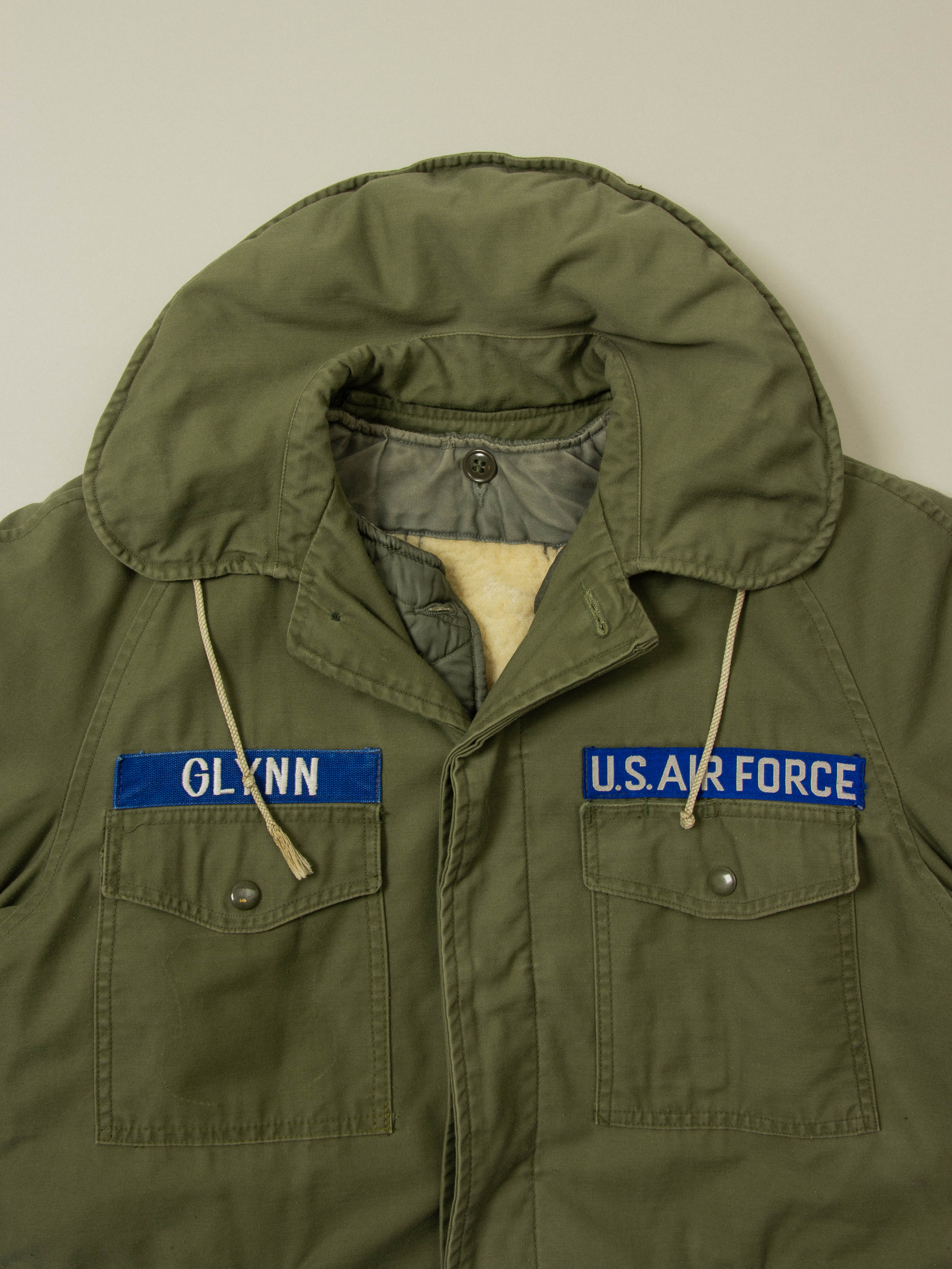 Vtg 1960s US Air Force M-65 Field Jacket (M) - Image 3