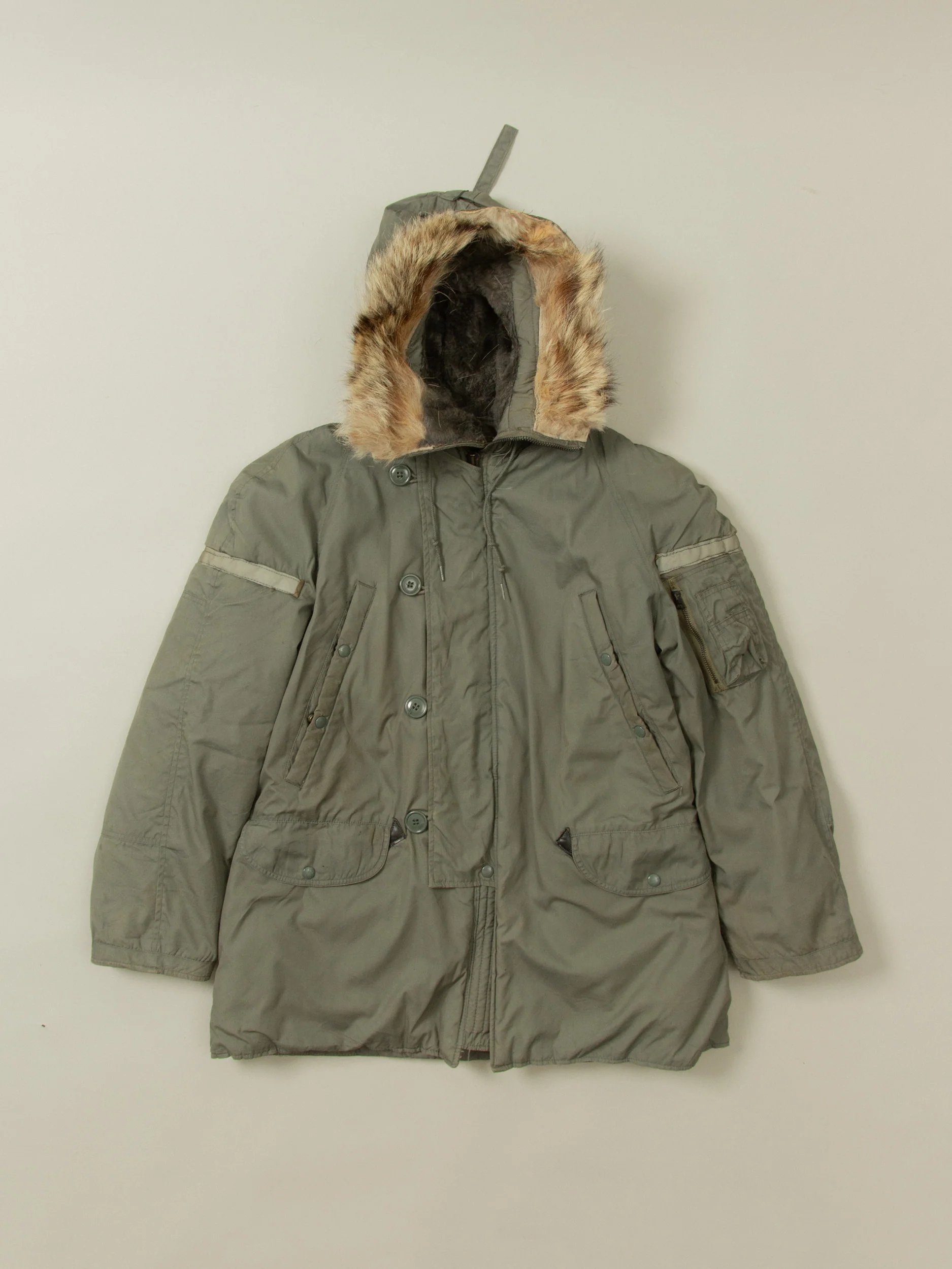 Vtg 1960s US Air Force N-3B Snorkel Parka (M)