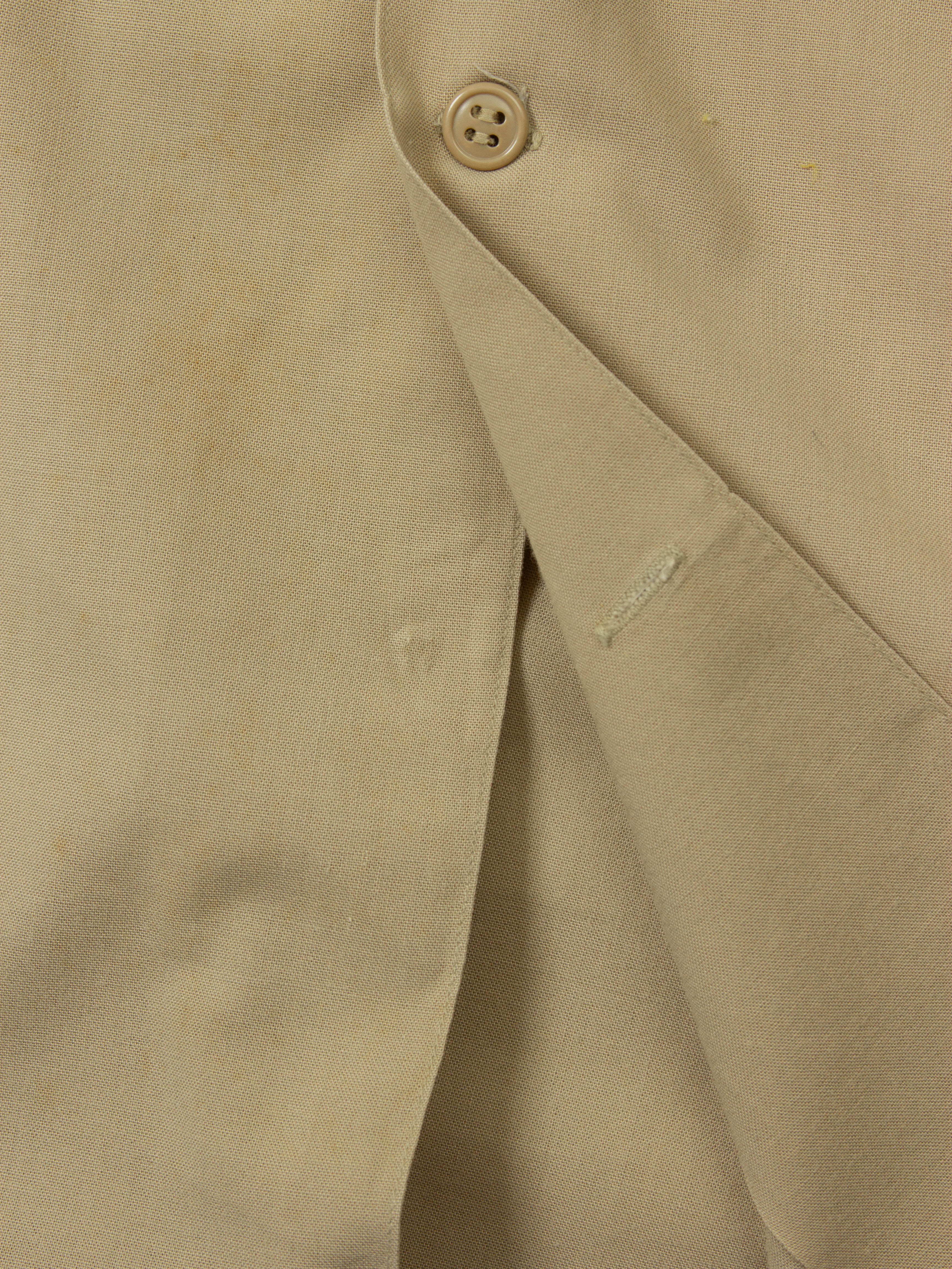 Vtg 1960s US Air Force Short Sleeve Officer Shirt (XS) - Image 3