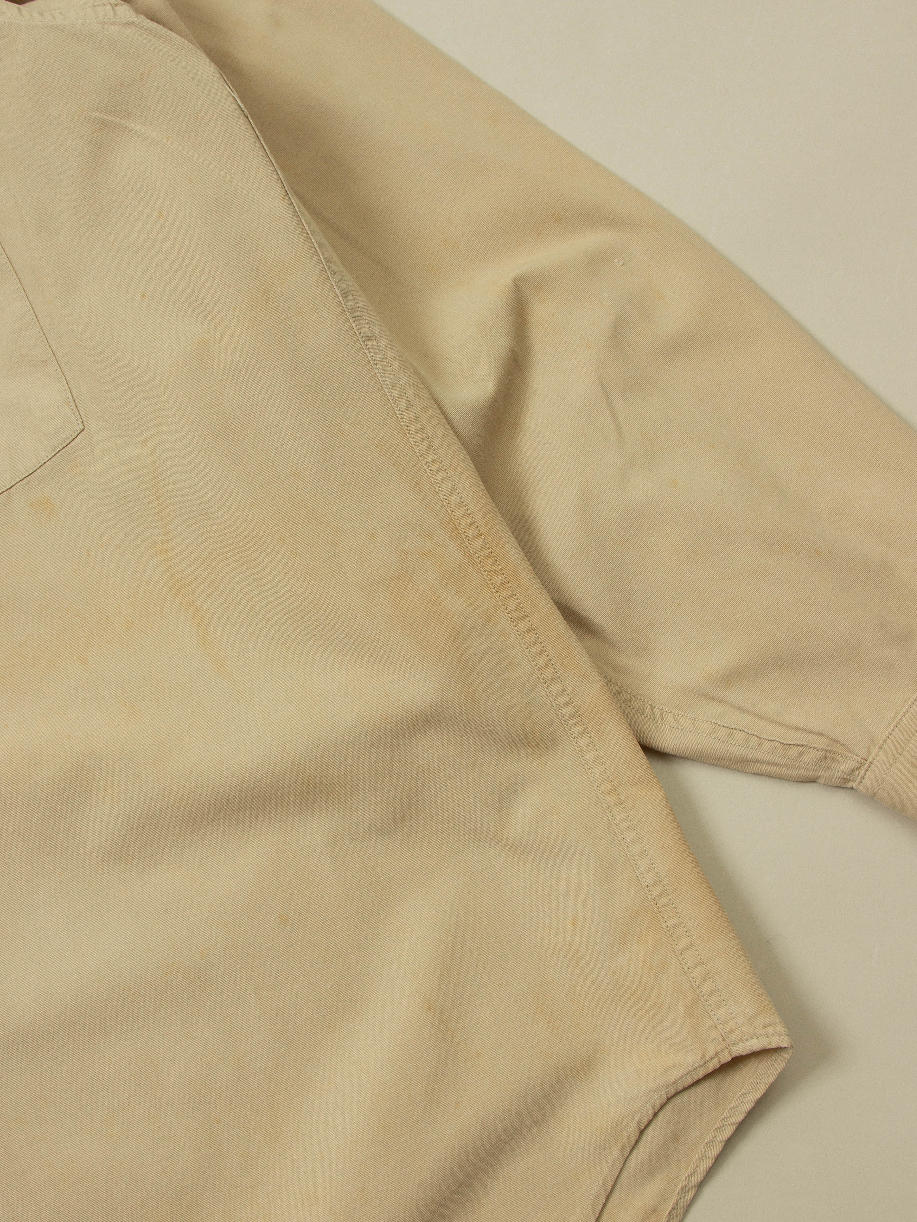 Vtg 1960s US Army Khaki Shirt (S/M) - Image 4