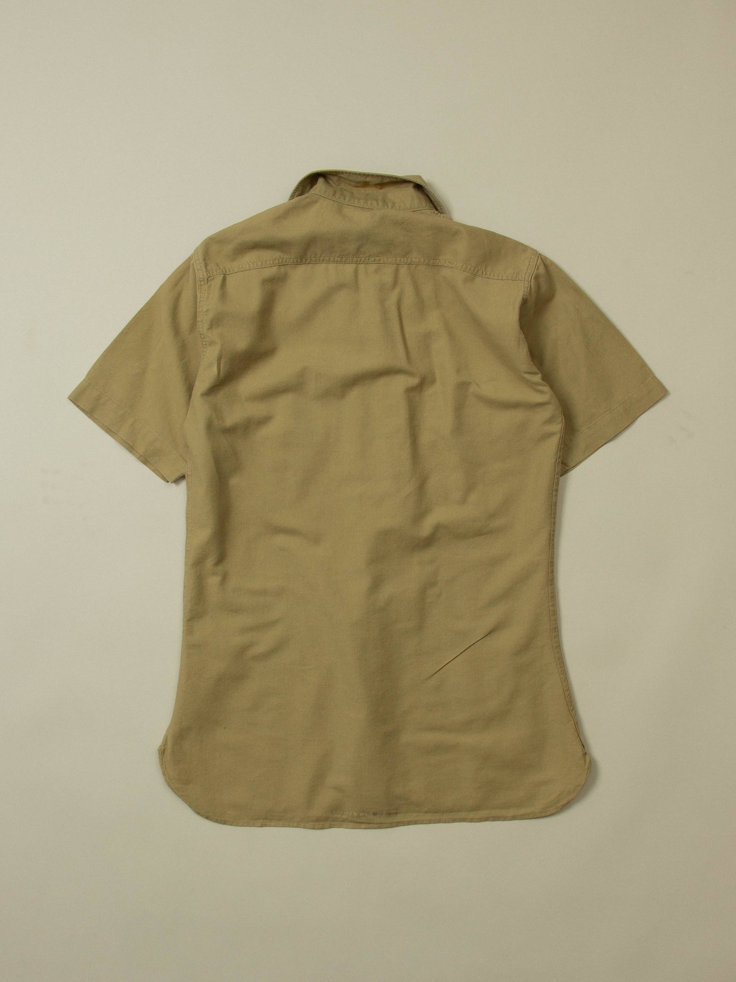 Vtg 1960s US Army Short Sleeve Officer Shirt (S) - Image 5