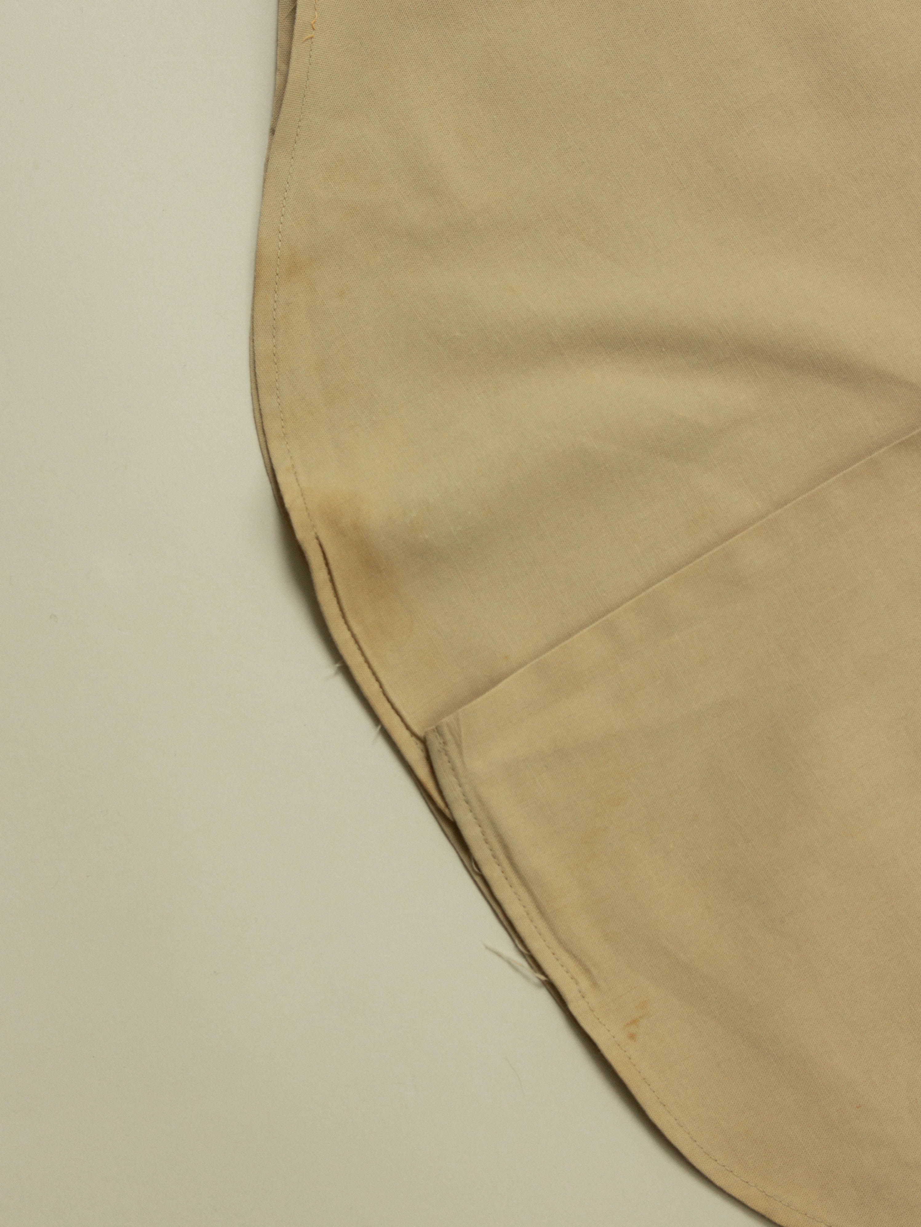 Vtg 1960s US Army Short Sleeve Officer Shirt (S) - Image 4