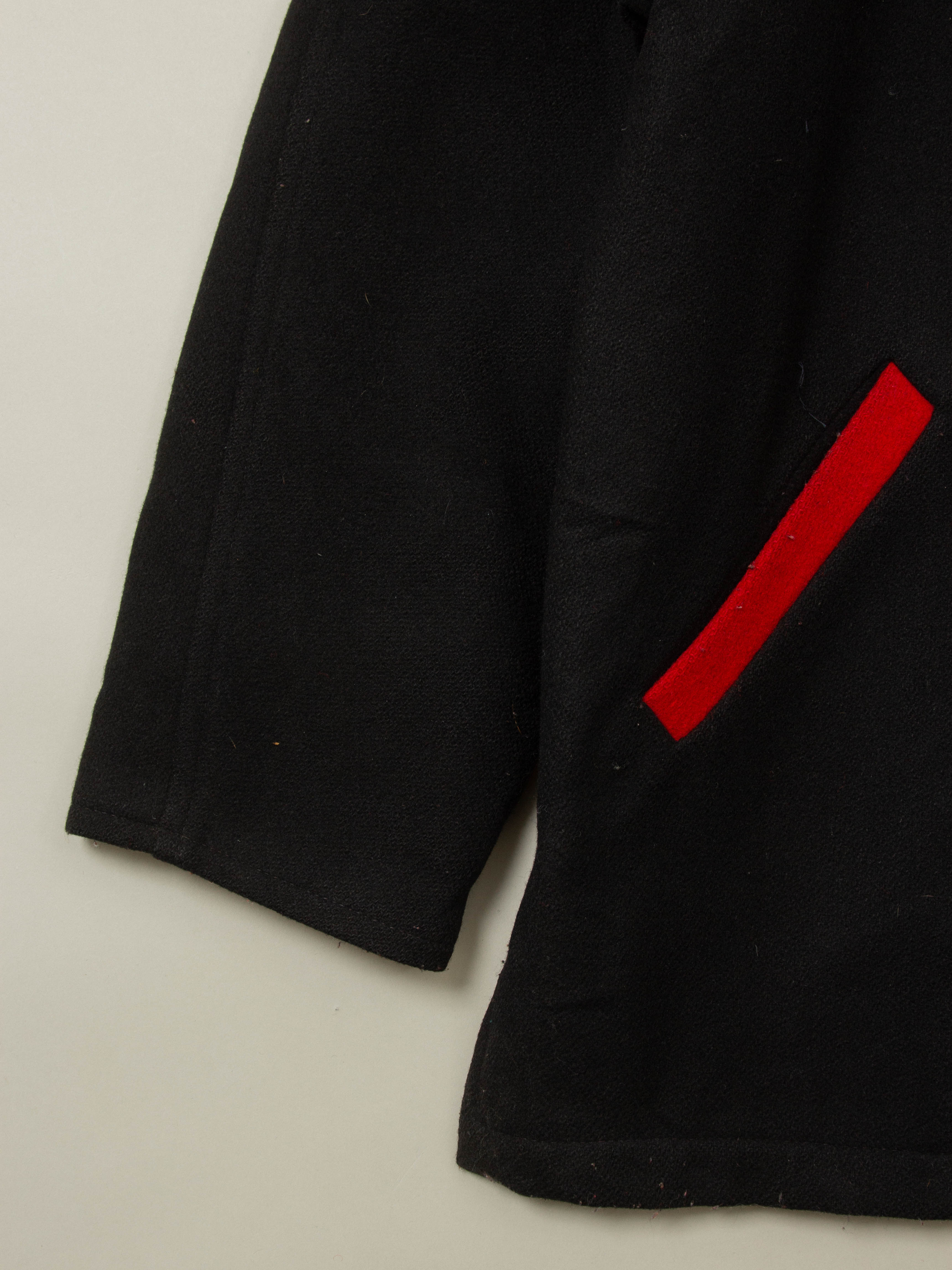Vtg 1960s Hewitt Mfg. Hooded Varsity Jacket (M) - Image 3