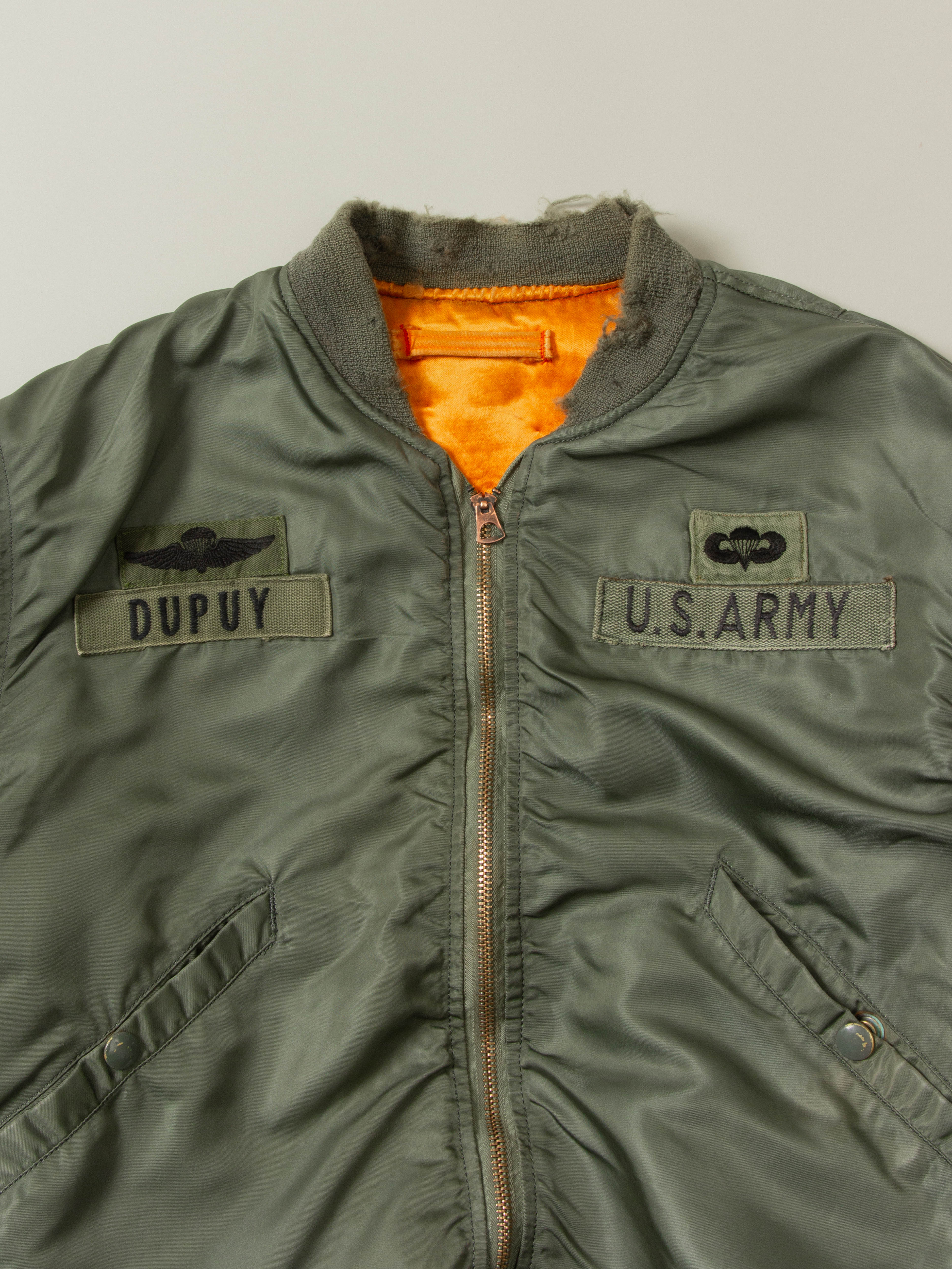 Vtg 1969 US Army L-2B Flight Jacket (S) - Image 4