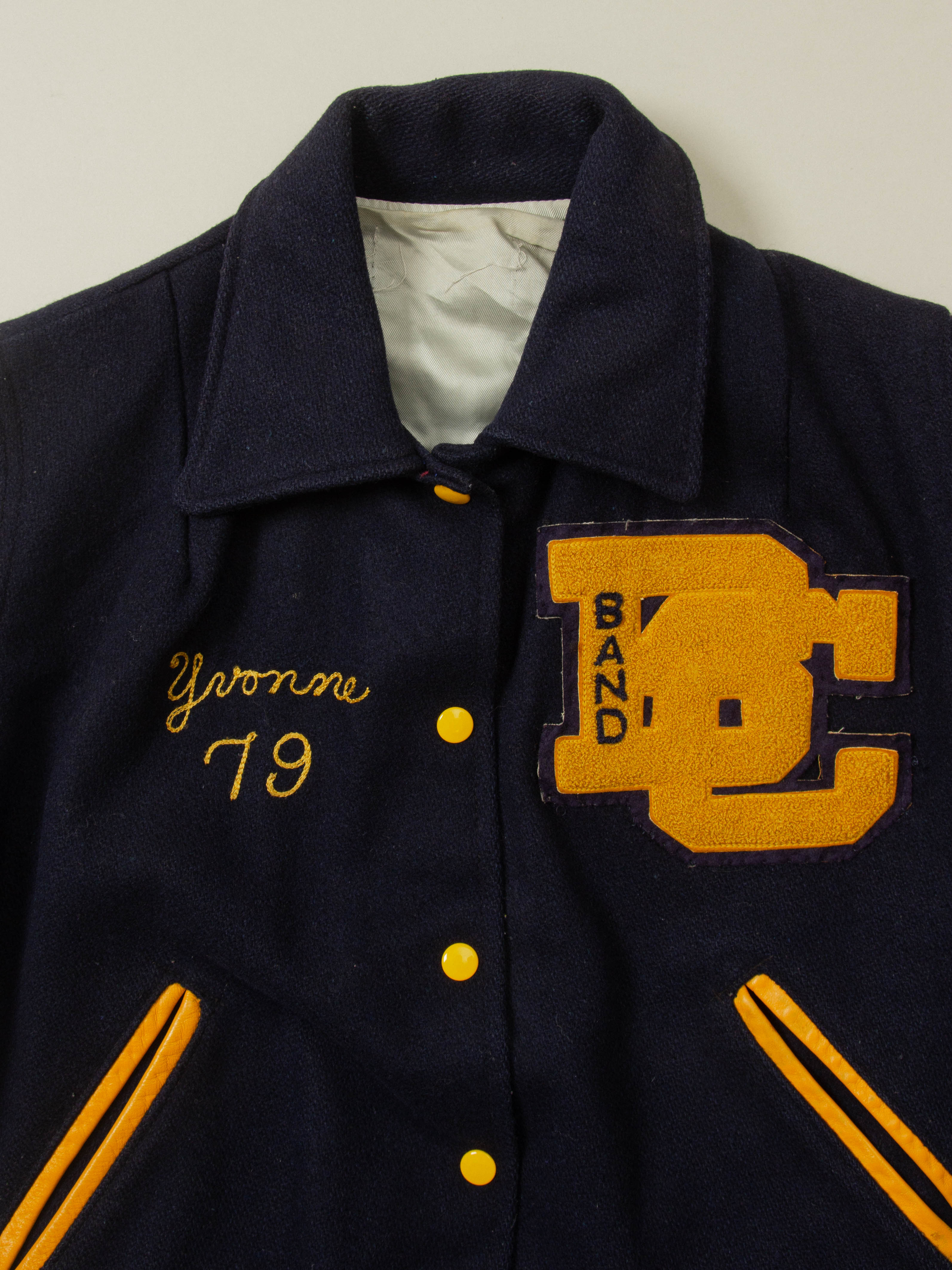 Vtg 1970s Bethlehem High School Varsity Wool Jacket (Women's M ) - Image 4
