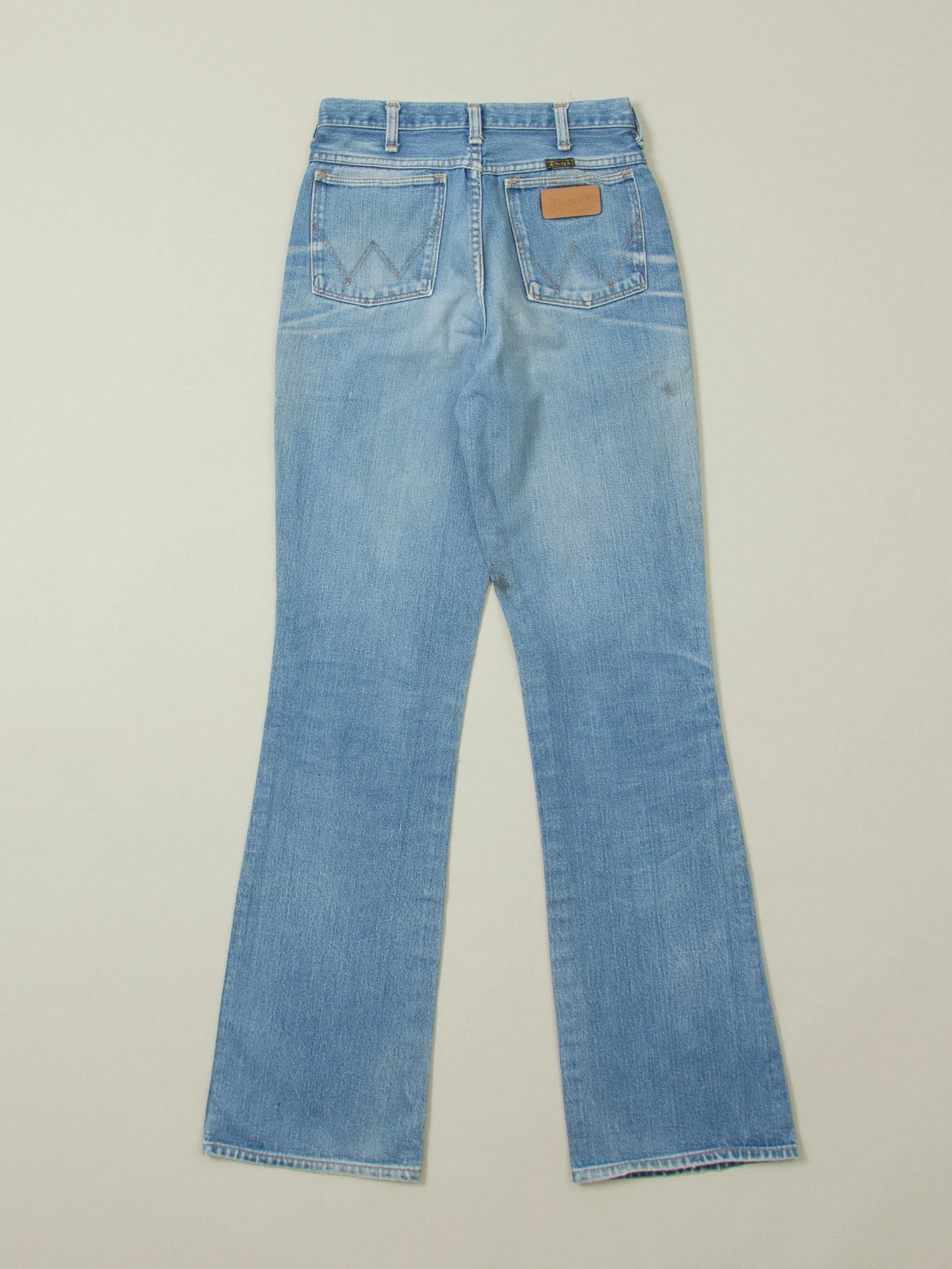 Vtg 1970s Bootcut Wrangler Jeans - Made in USA (28x35) - Image 5