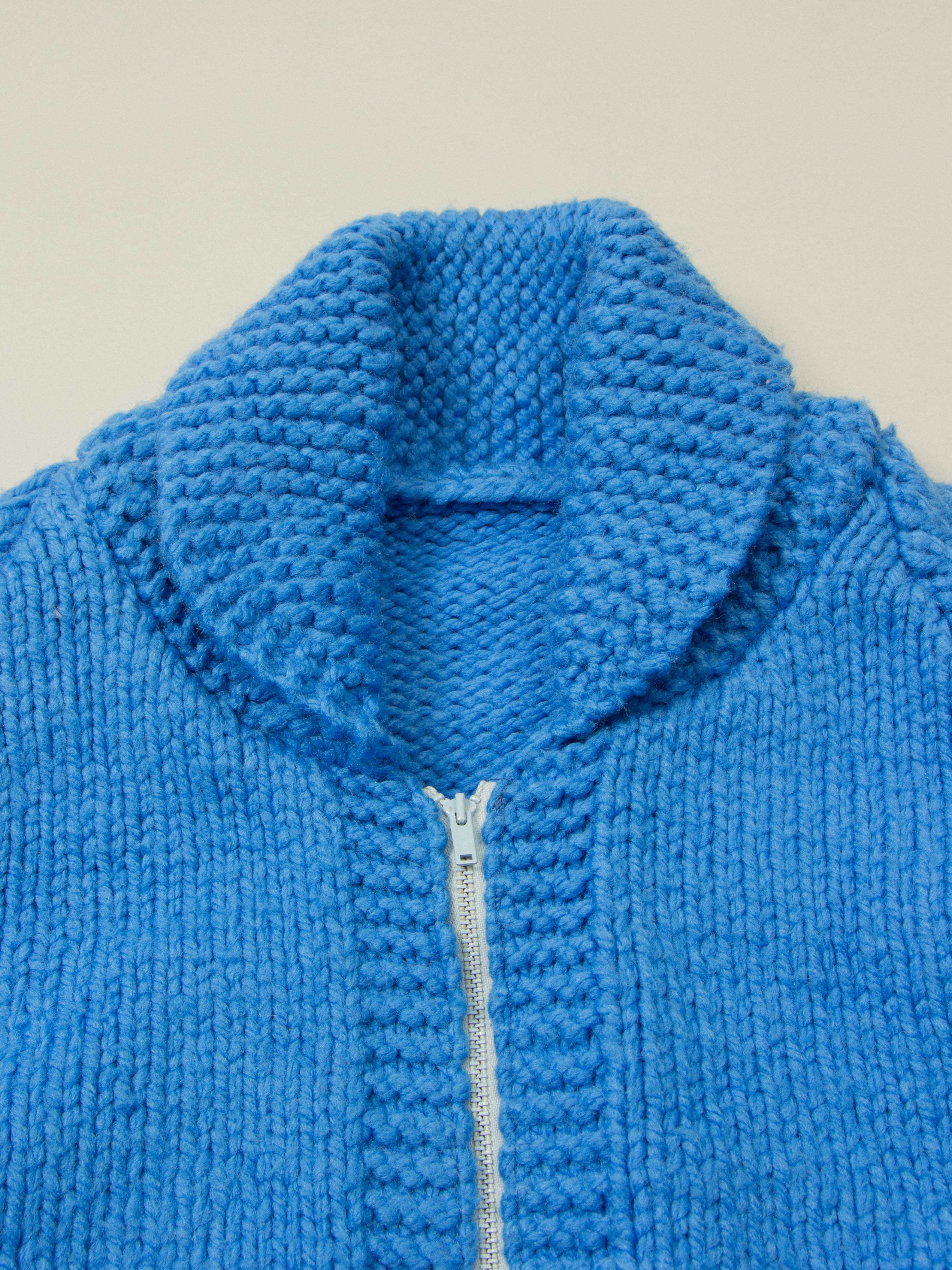 Vtg 1970s Cowichan Wool Sweater (S) - Image 4