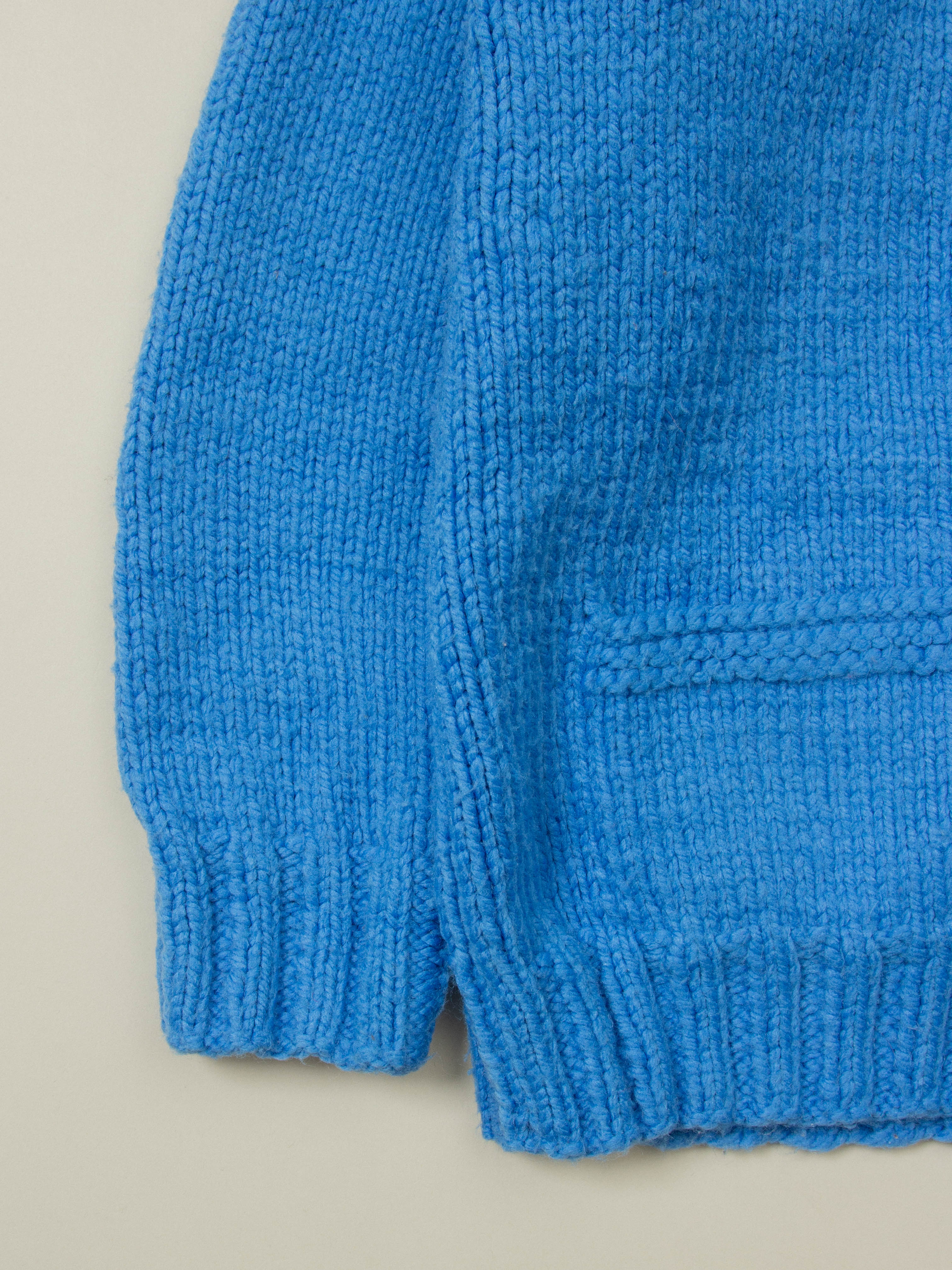 Vtg 1970s Cowichan Wool Sweater (S) - Image 5